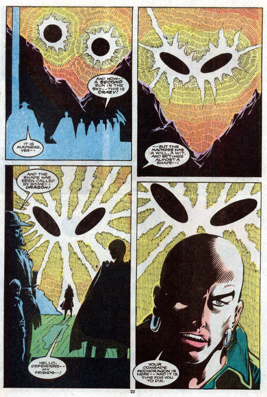 Read online The Defenders (1972) comic -  Issue #151 - 23