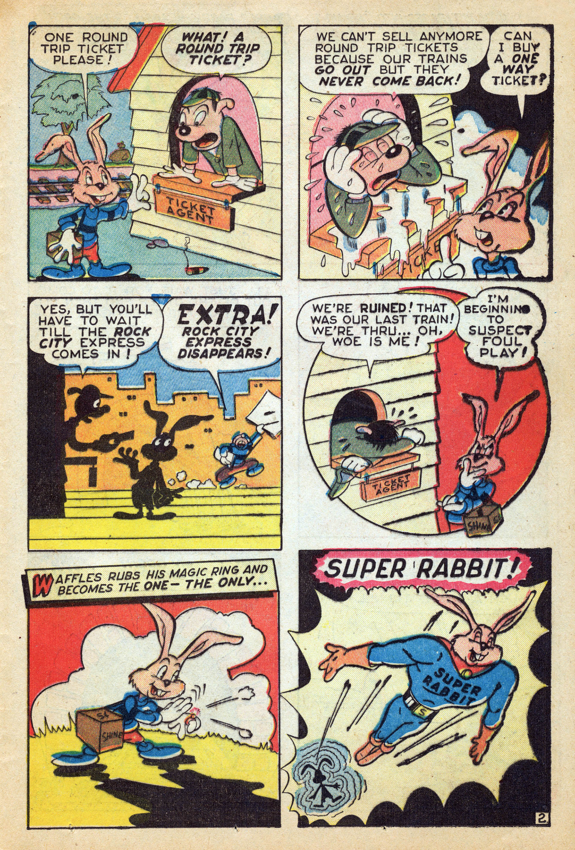 Read online Super Rabbit comic -  Issue #9 - 37