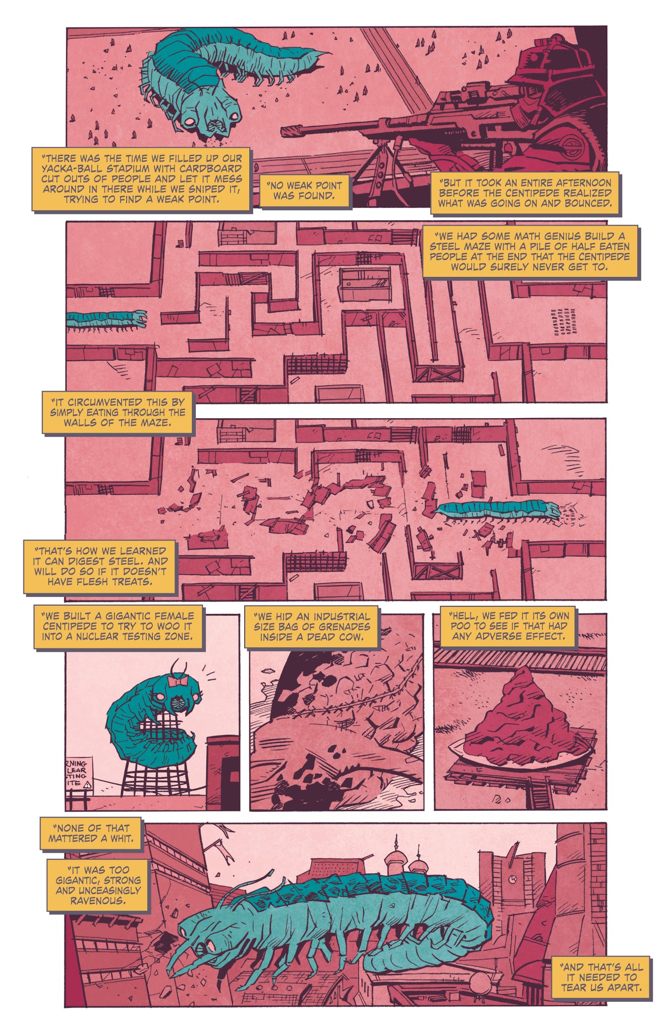 Read online Centipede comic -  Issue #2 - 7