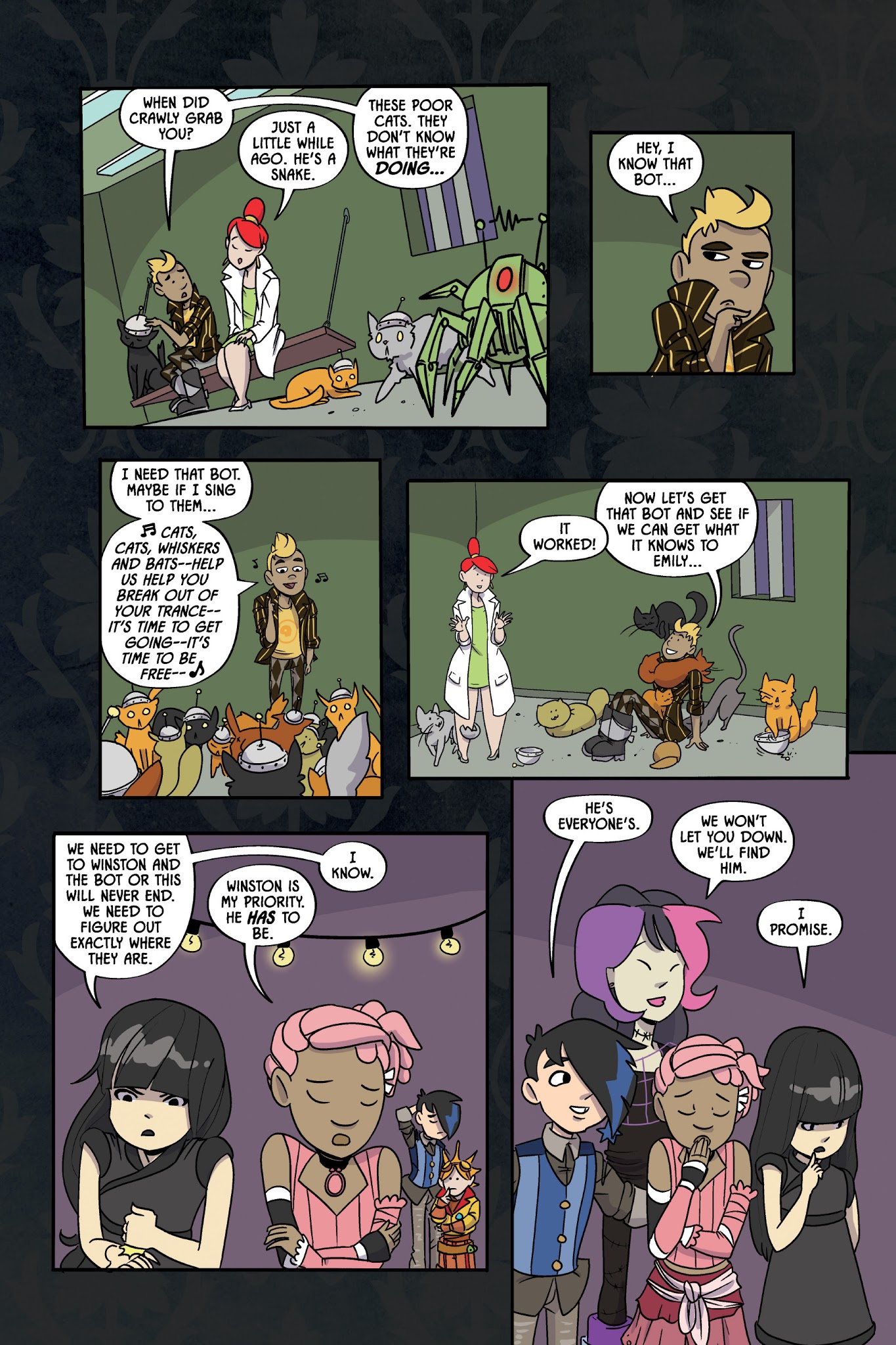 Read online Emily and the Strangers: Road To Nowhere Tour comic -  Issue # Full - 40