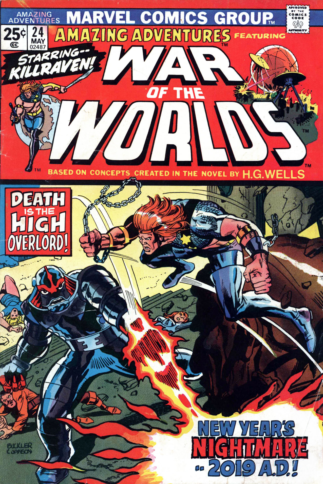 Read online Amazing Adventures (1970) comic -  Issue #24 - 1