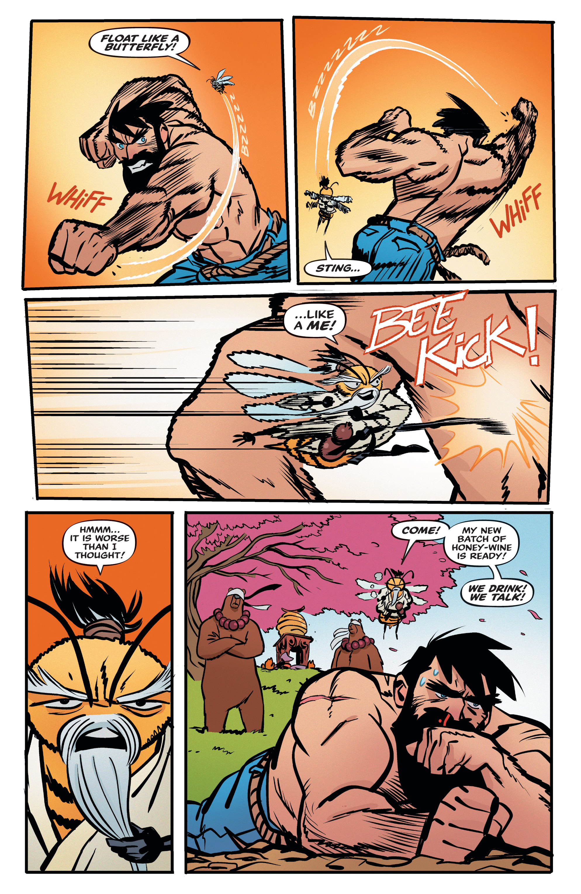 Read online Shirtless Bear-Fighter! 2 comic -  Issue #2 - 22