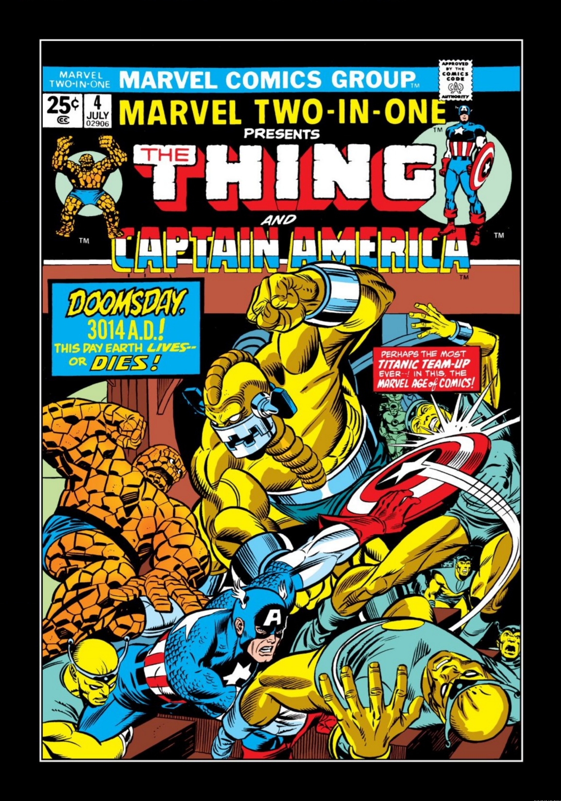 Read online Marvel Masterworks: Marvel Two-In-One comic -  Issue # TPB 1 (Part 2) - 7