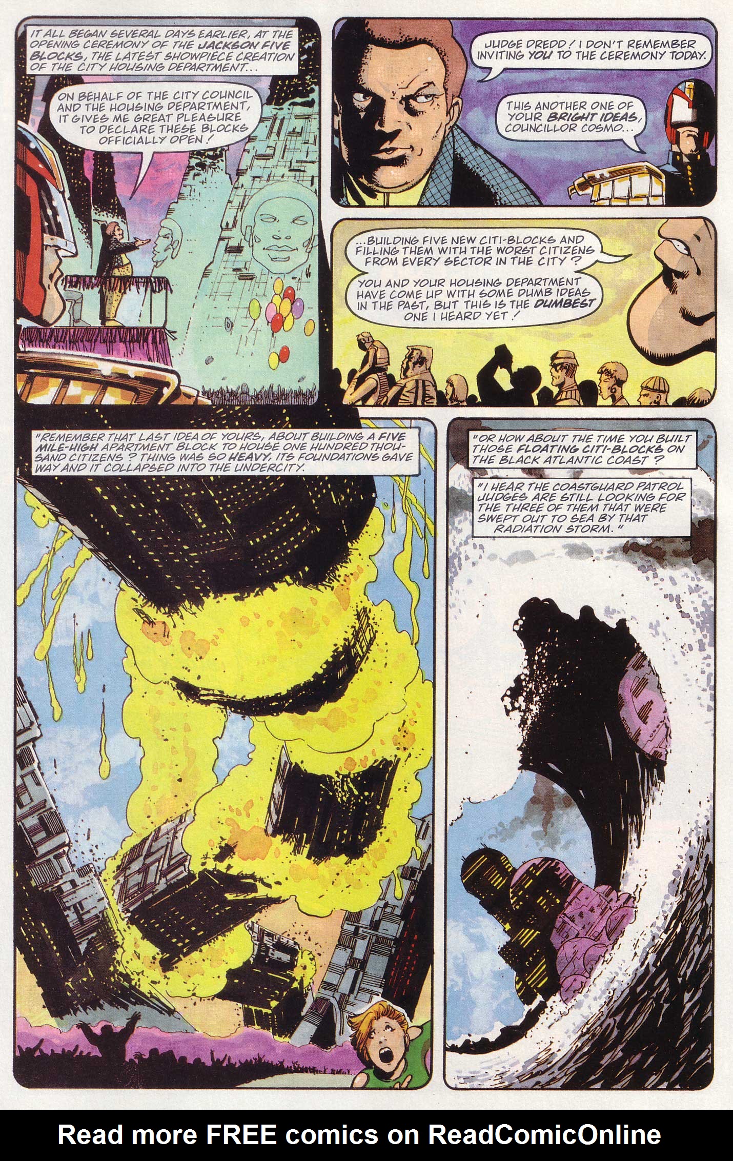 Read online Judge Dredd Lawman of the Future comic -  Issue #9 - 21
