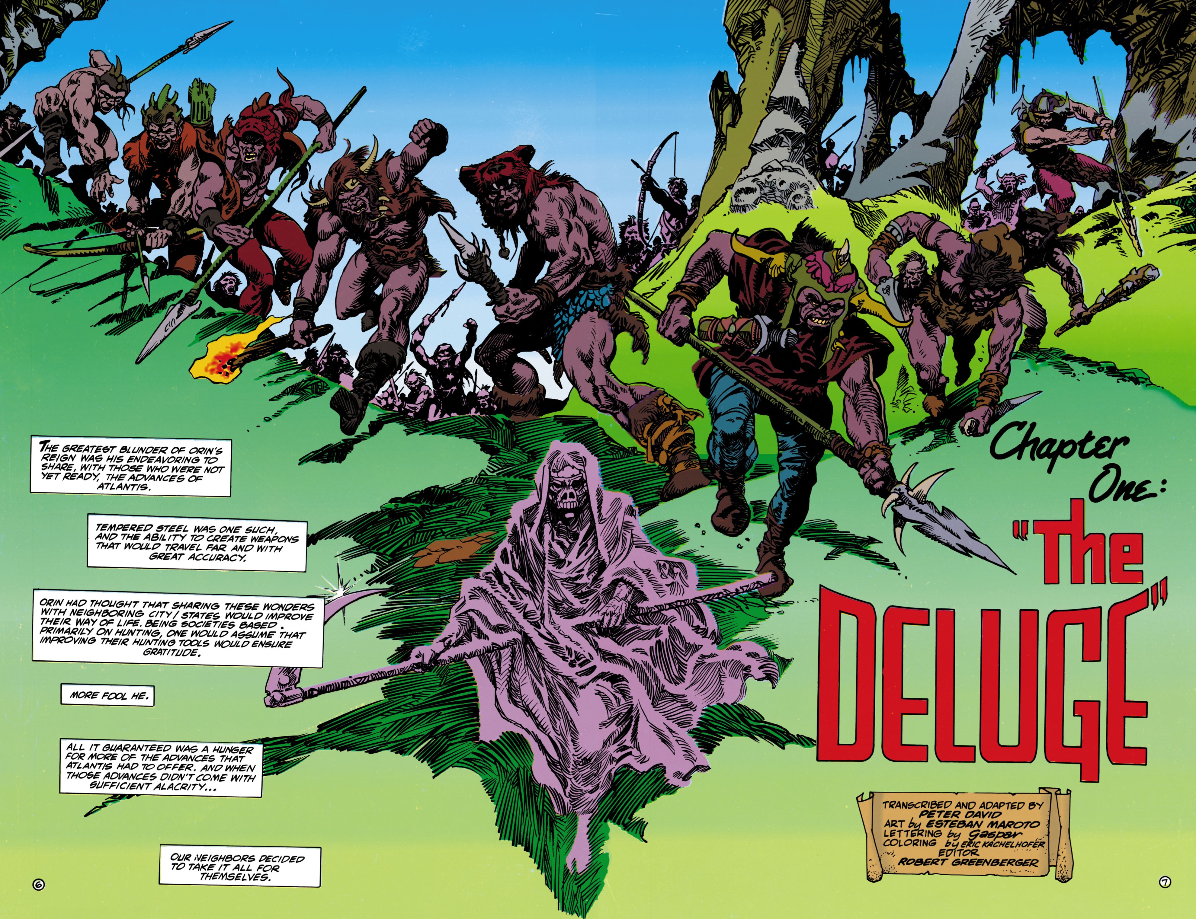 Read online The Atlantis Chronicles comic -  Issue #1 - 7