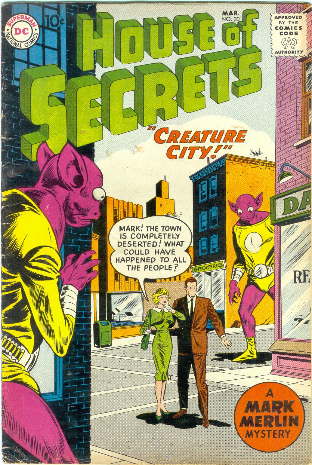 Read online House of Secrets (1956) comic -  Issue #30 - 1