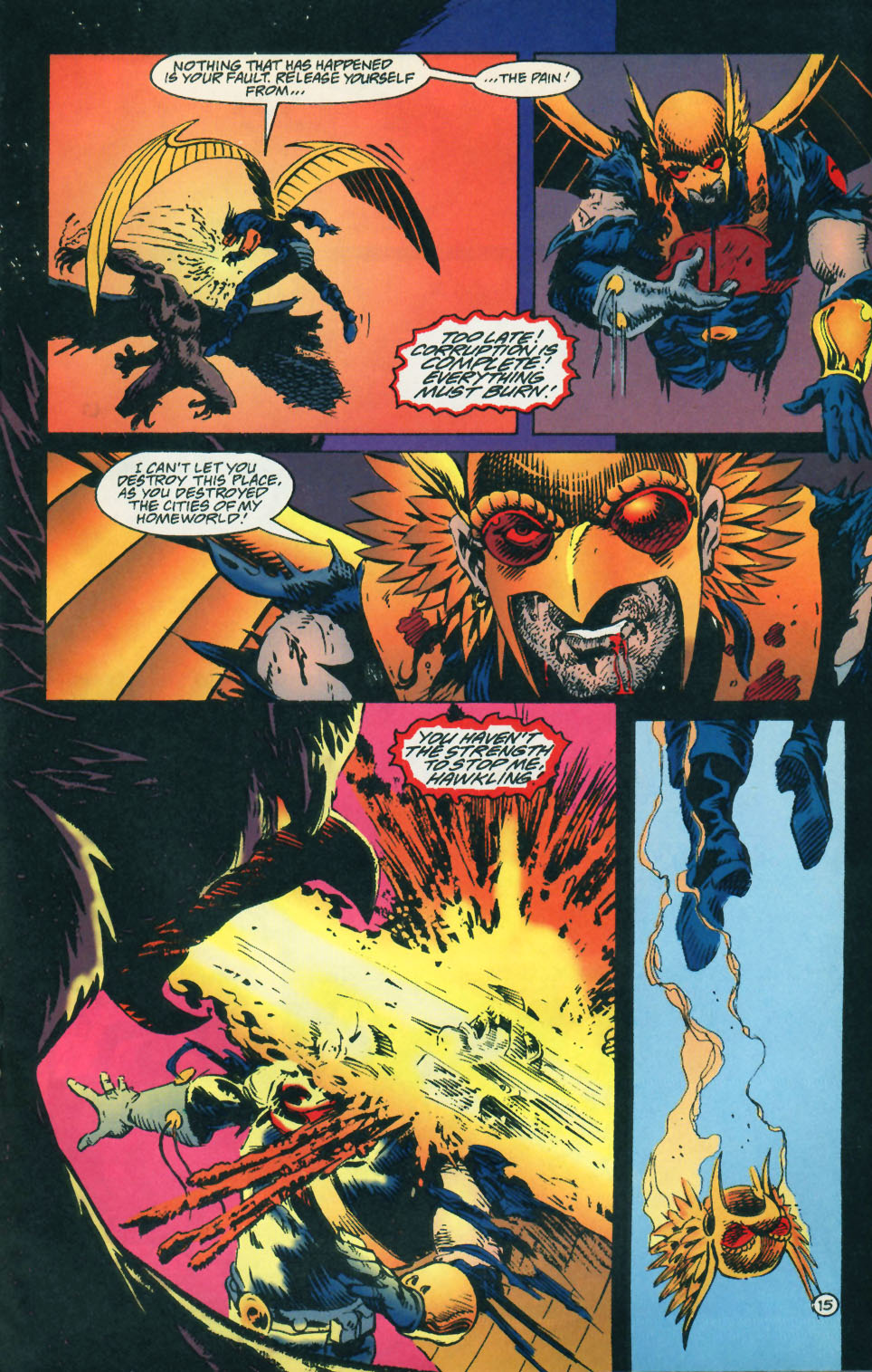 Hawkman (1993) Issue #13 #16 - English 16