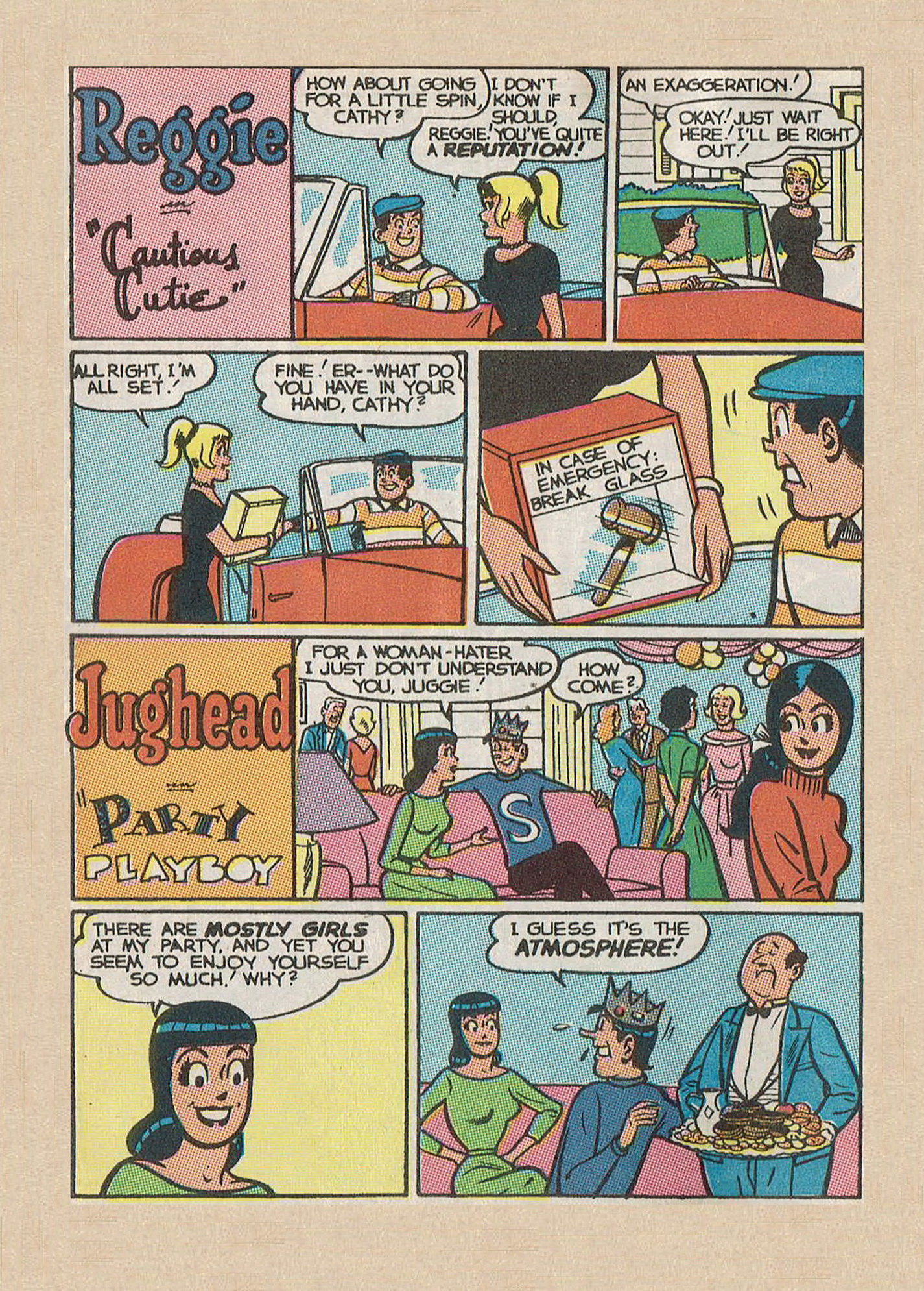 Read online Jughead Jones Comics Digest comic -  Issue #63 - 66