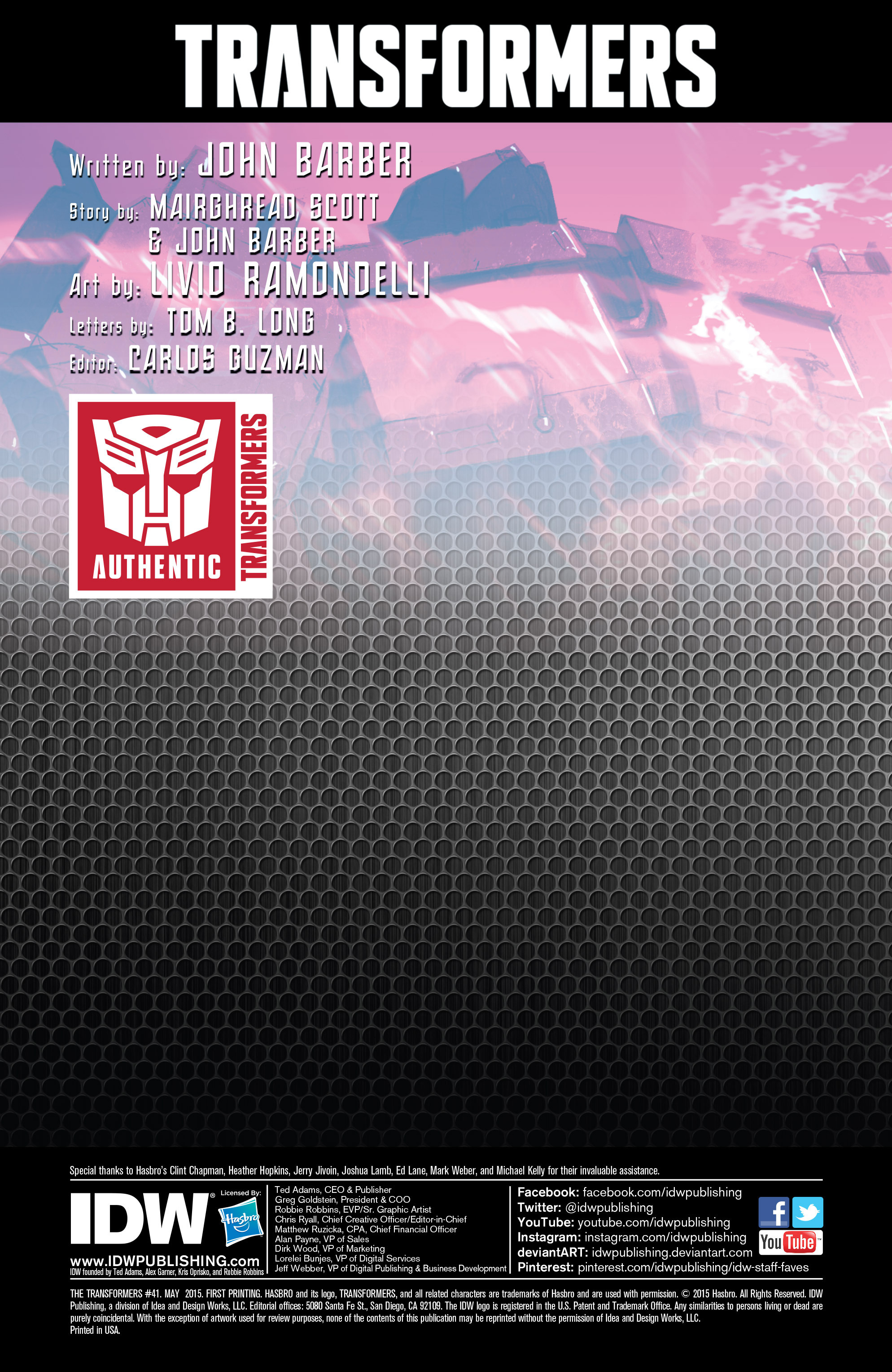 Read online The Transformers (2014) comic -  Issue #41 - 4