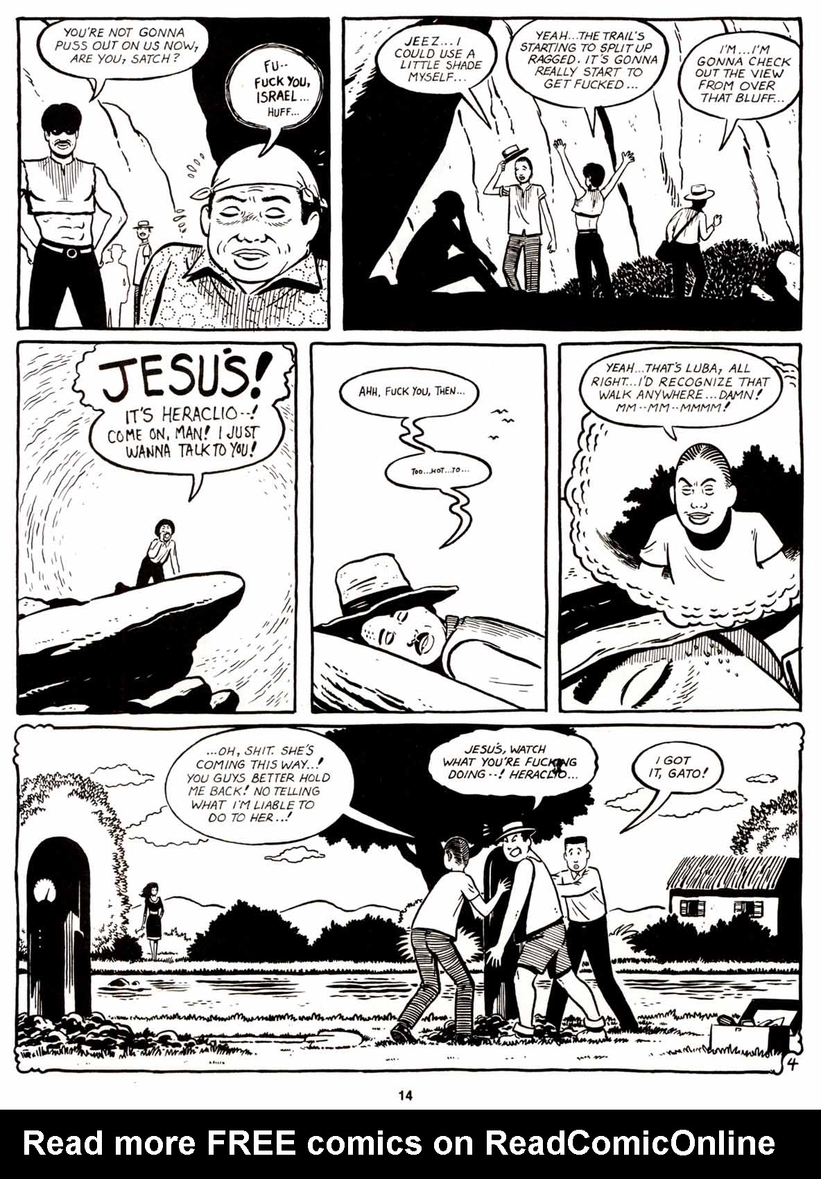 Read online Love and Rockets (1982) comic -  Issue #9 - 16