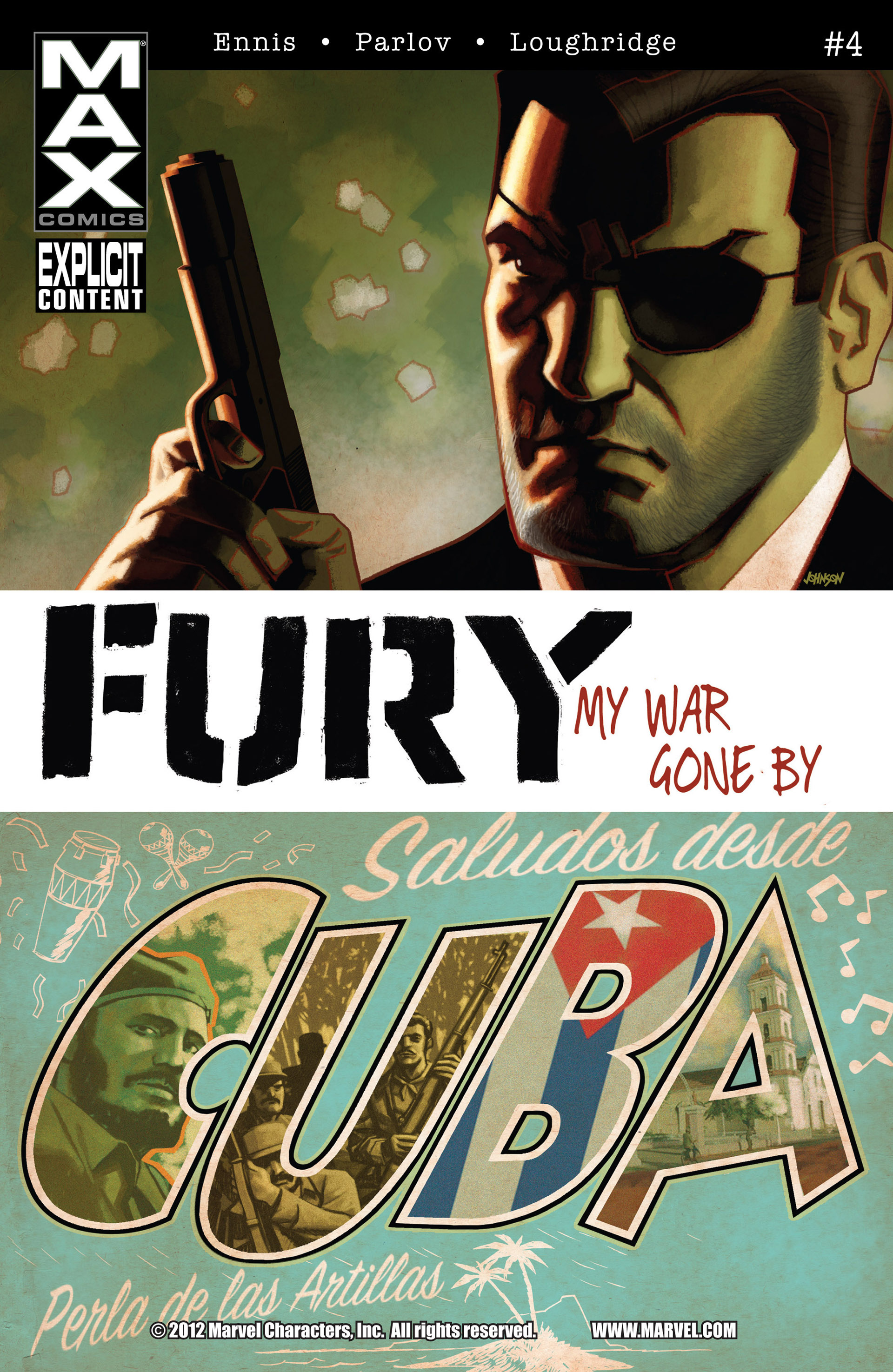 Read online Fury MAX comic -  Issue #4 - 1
