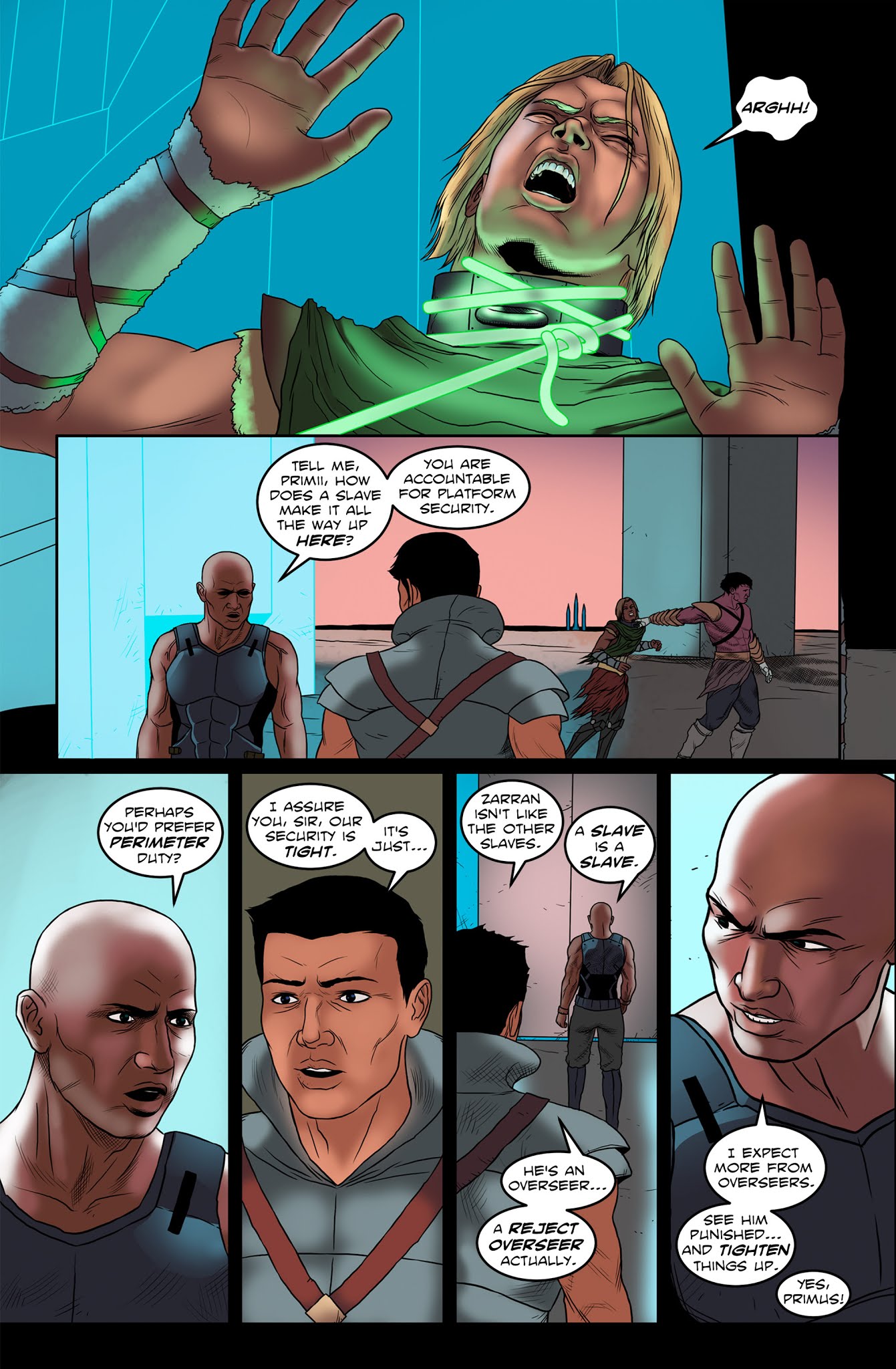 Read online Tether comic -  Issue #2 - 8