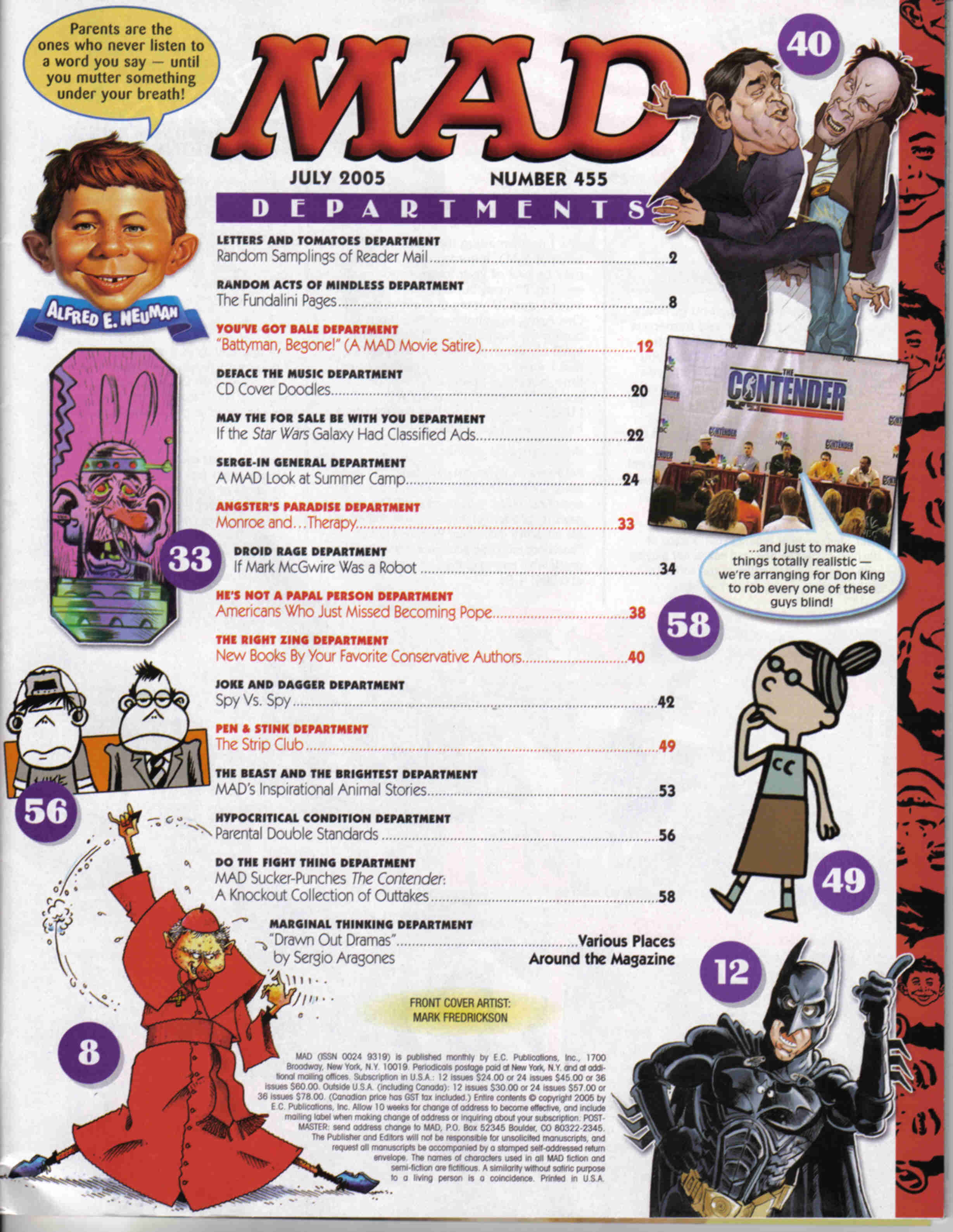 Read online MAD comic -  Issue #455 - 2