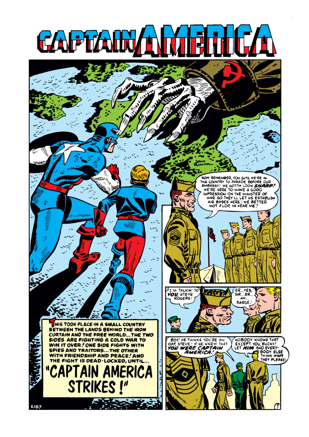 Read online Captain America Comics comic -  Issue #76 - 8