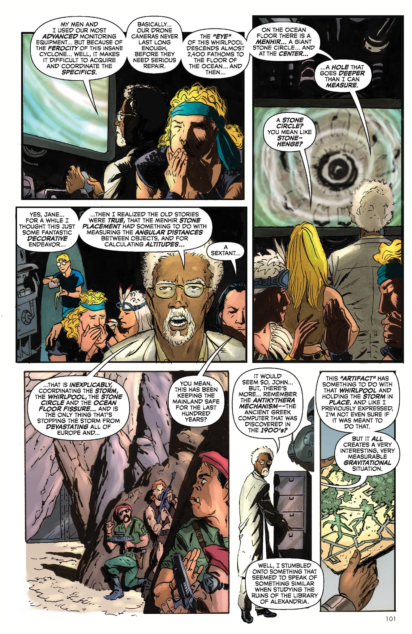 Read online The Once and Future Tarzan comic -  Issue # TPB - 102