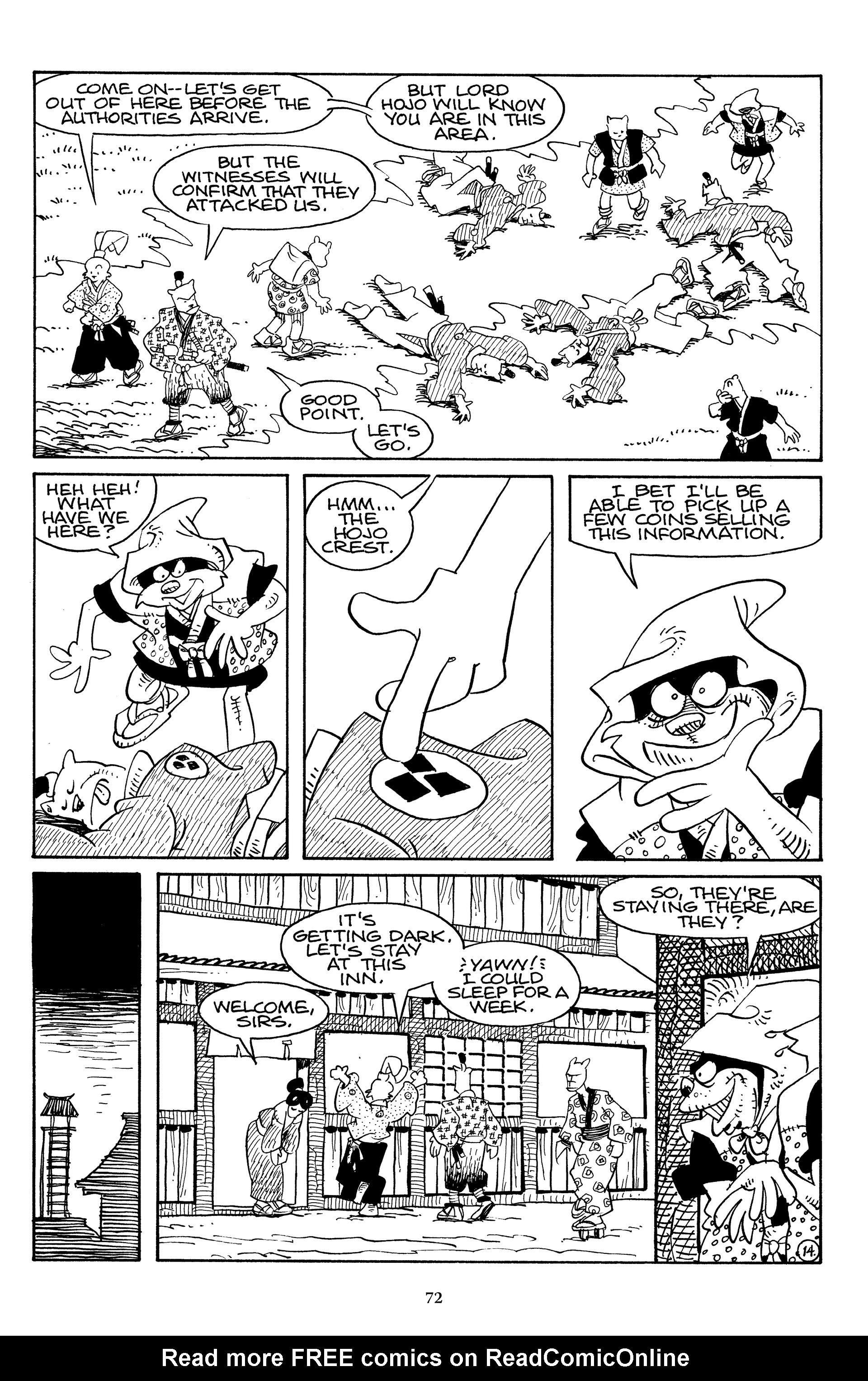 Read online The Usagi Yojimbo Saga (2021) comic -  Issue # TPB 4 (Part 1) - 71
