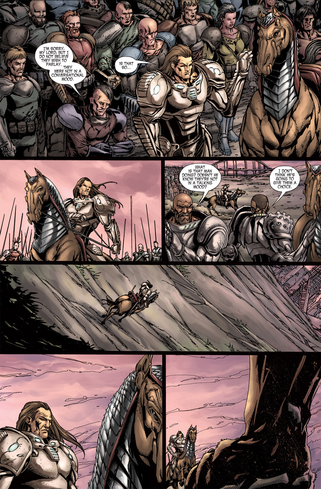 Read online Last Reign: Kings of War comic -  Issue #4 - 18