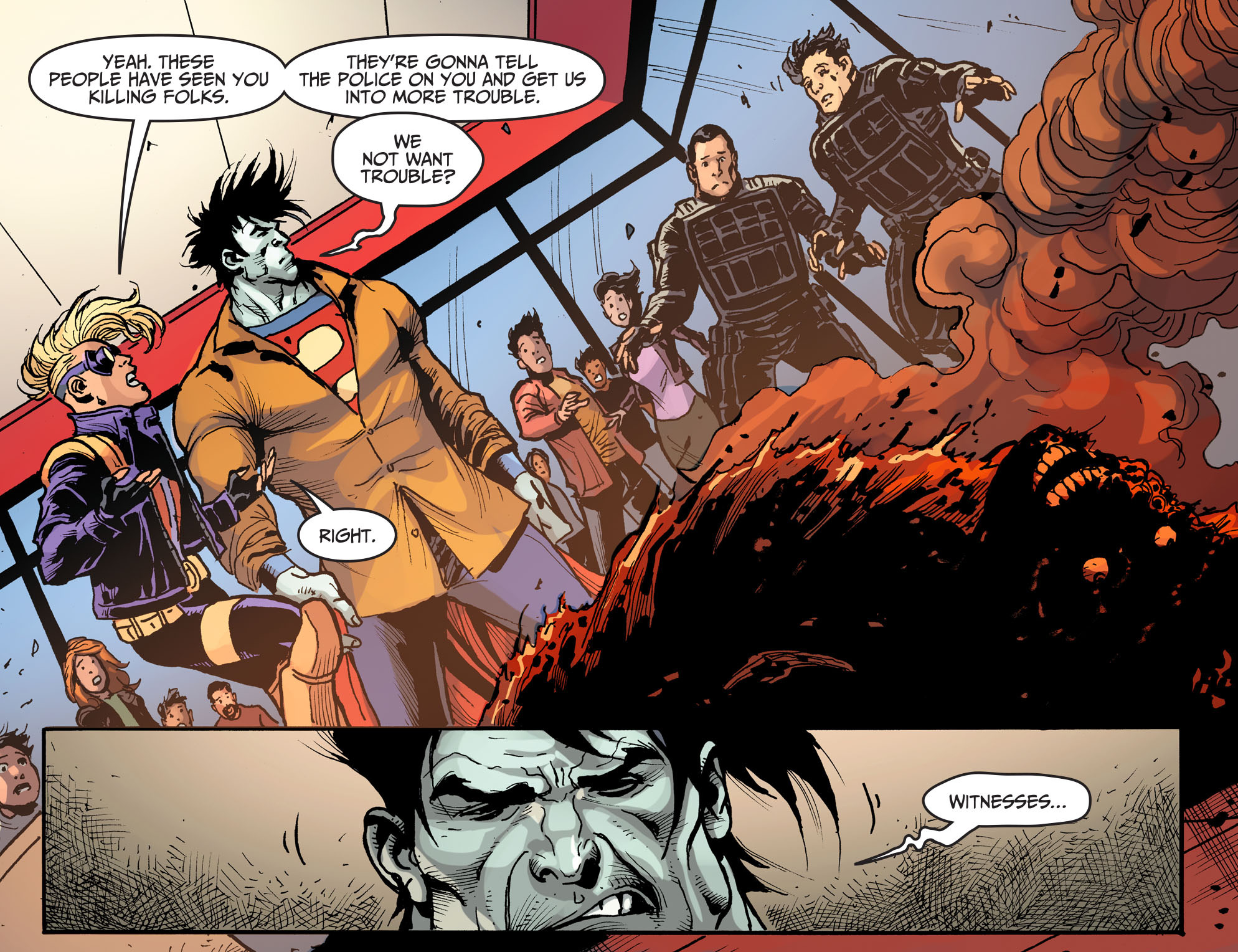 Read online Injustice: Gods Among Us: Year Five comic -  Issue #17 - 22