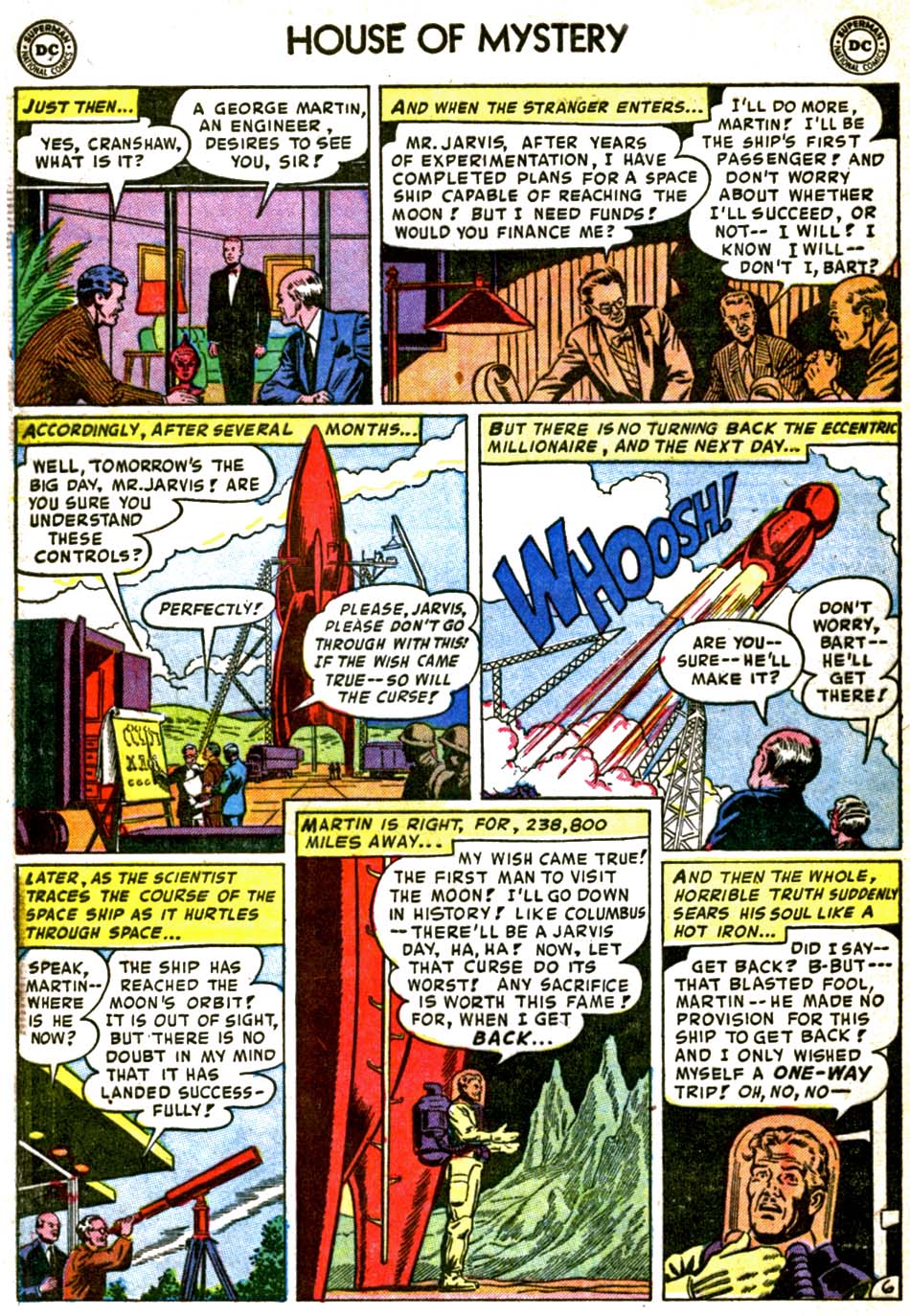 Read online House of Mystery (1951) comic -  Issue #10 - 8