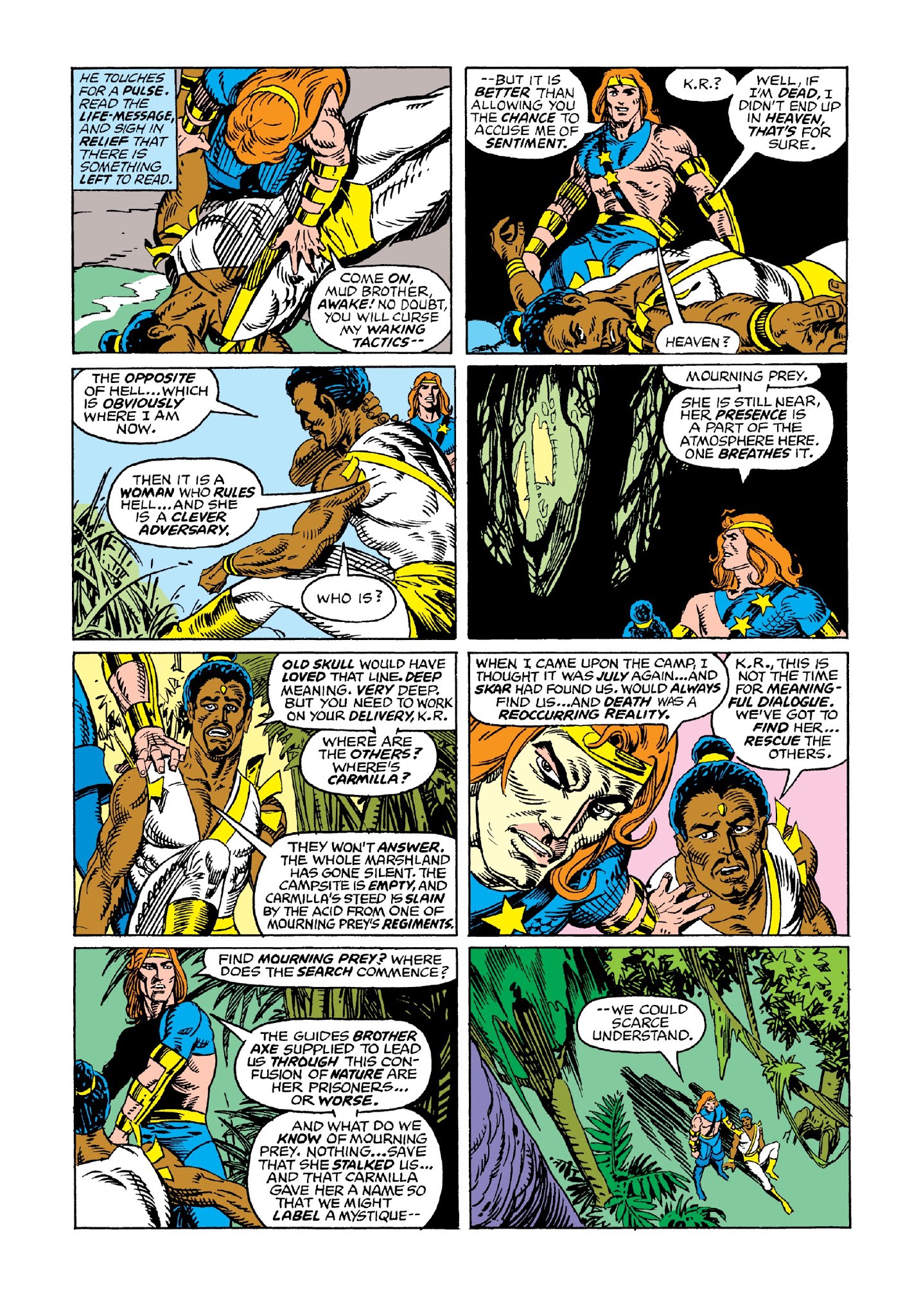 Read online Marvel Masterworks: Killraven comic -  Issue # TPB 1 (Part 4) - 77
