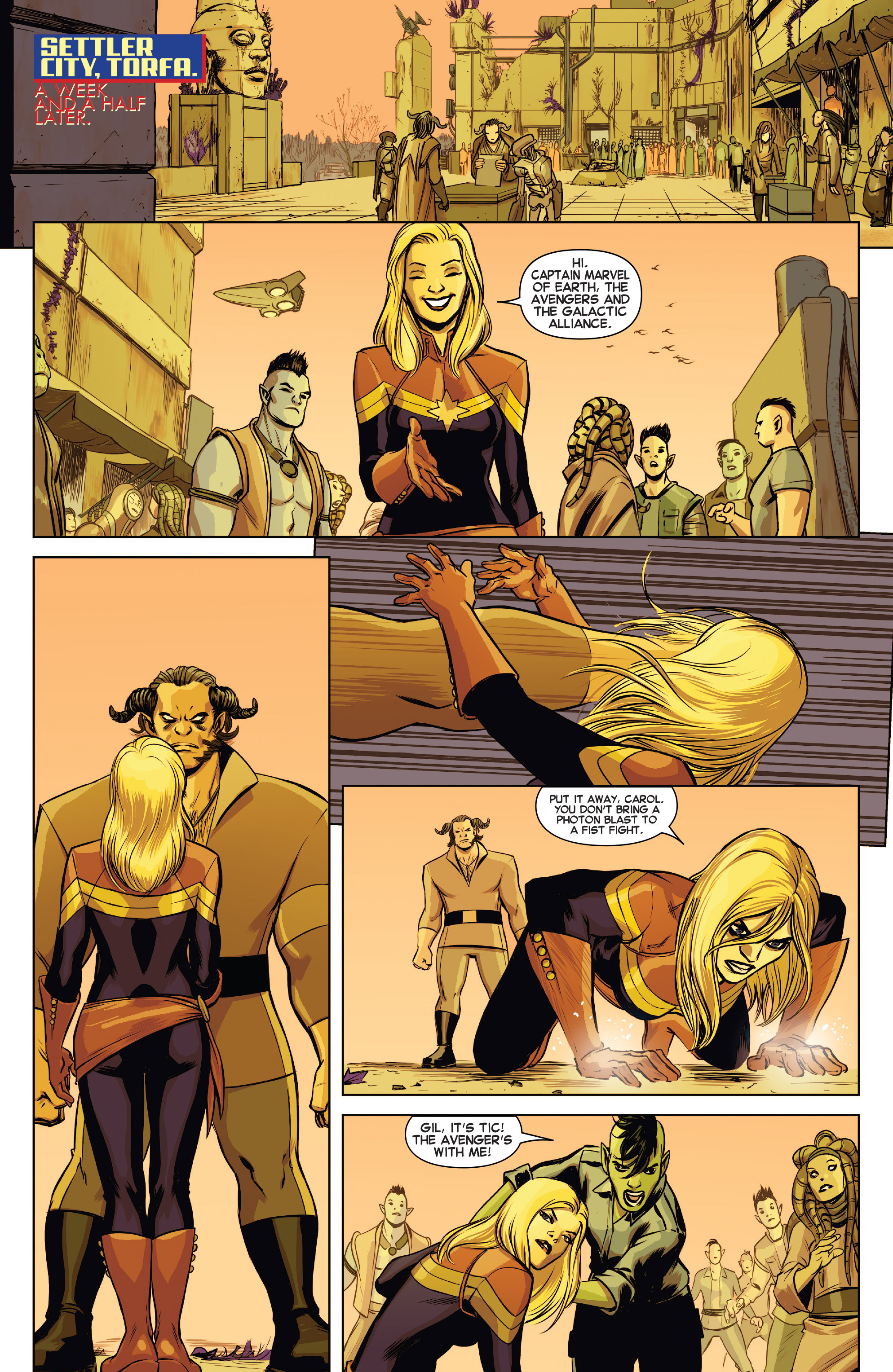 Read online Captain Marvel (2014) comic -  Issue #3 - 13
