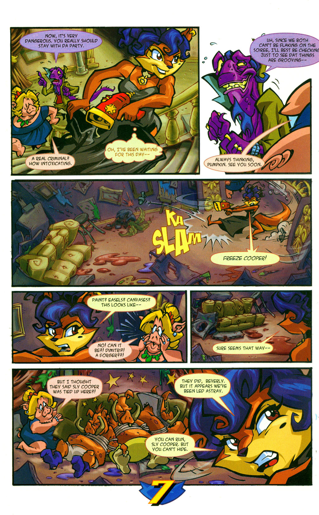 Read online The Adventures of Sly Cooper comic -  Issue #1 - 9