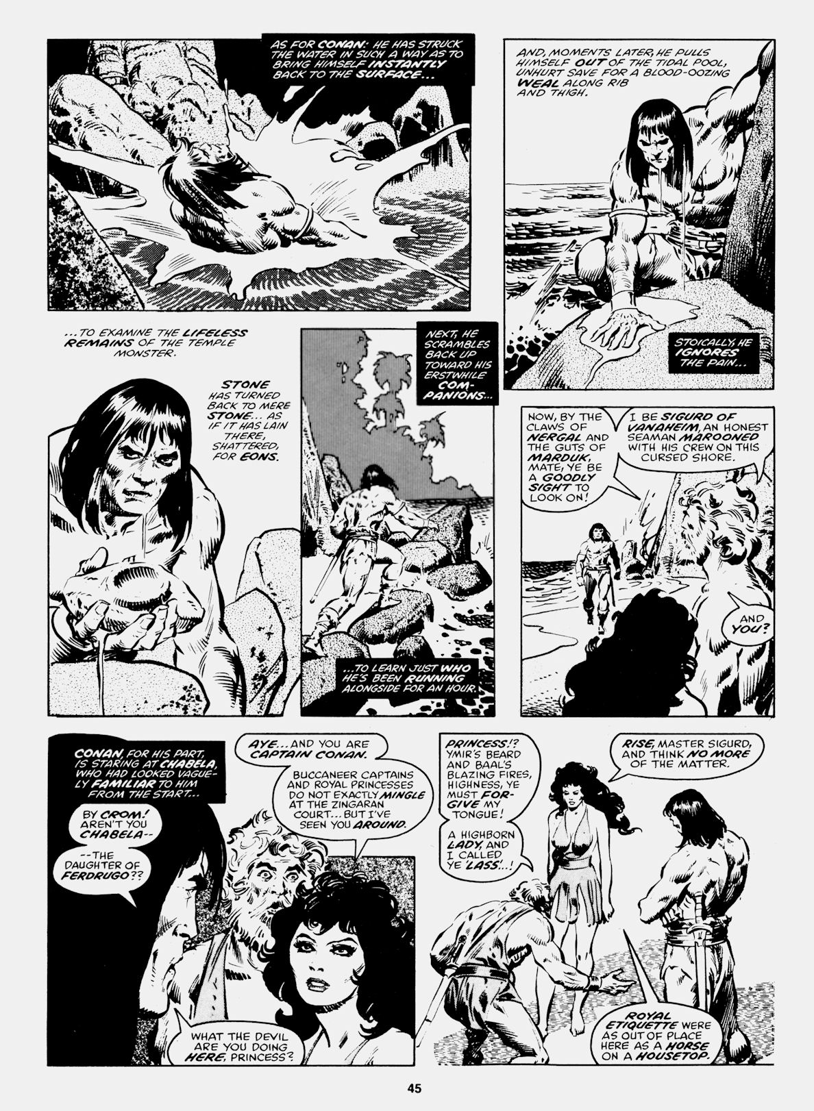 Read online Conan Saga comic -  Issue #42 - 47