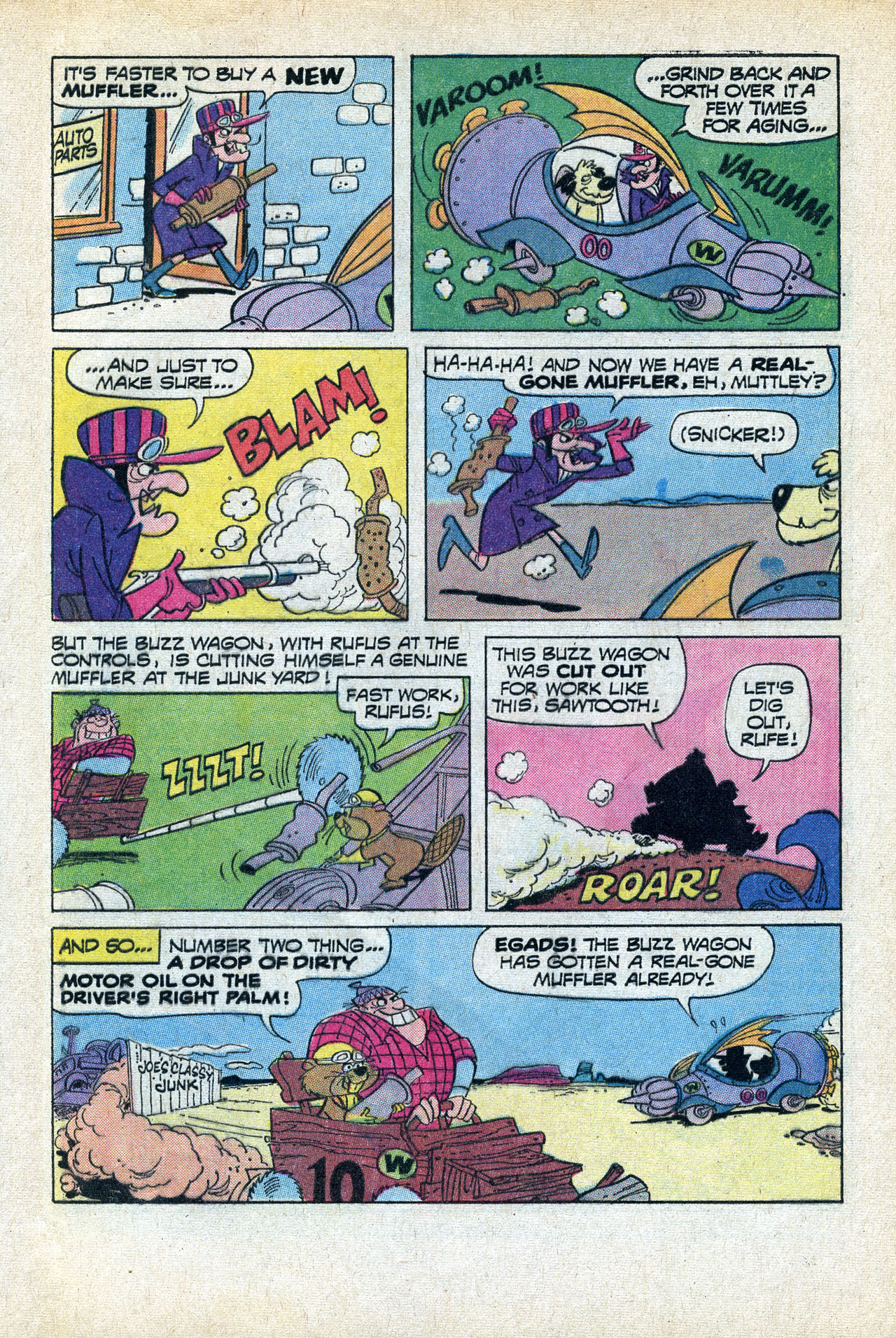 Read online Hanna-Barbera Wacky Races comic -  Issue #7 - 4