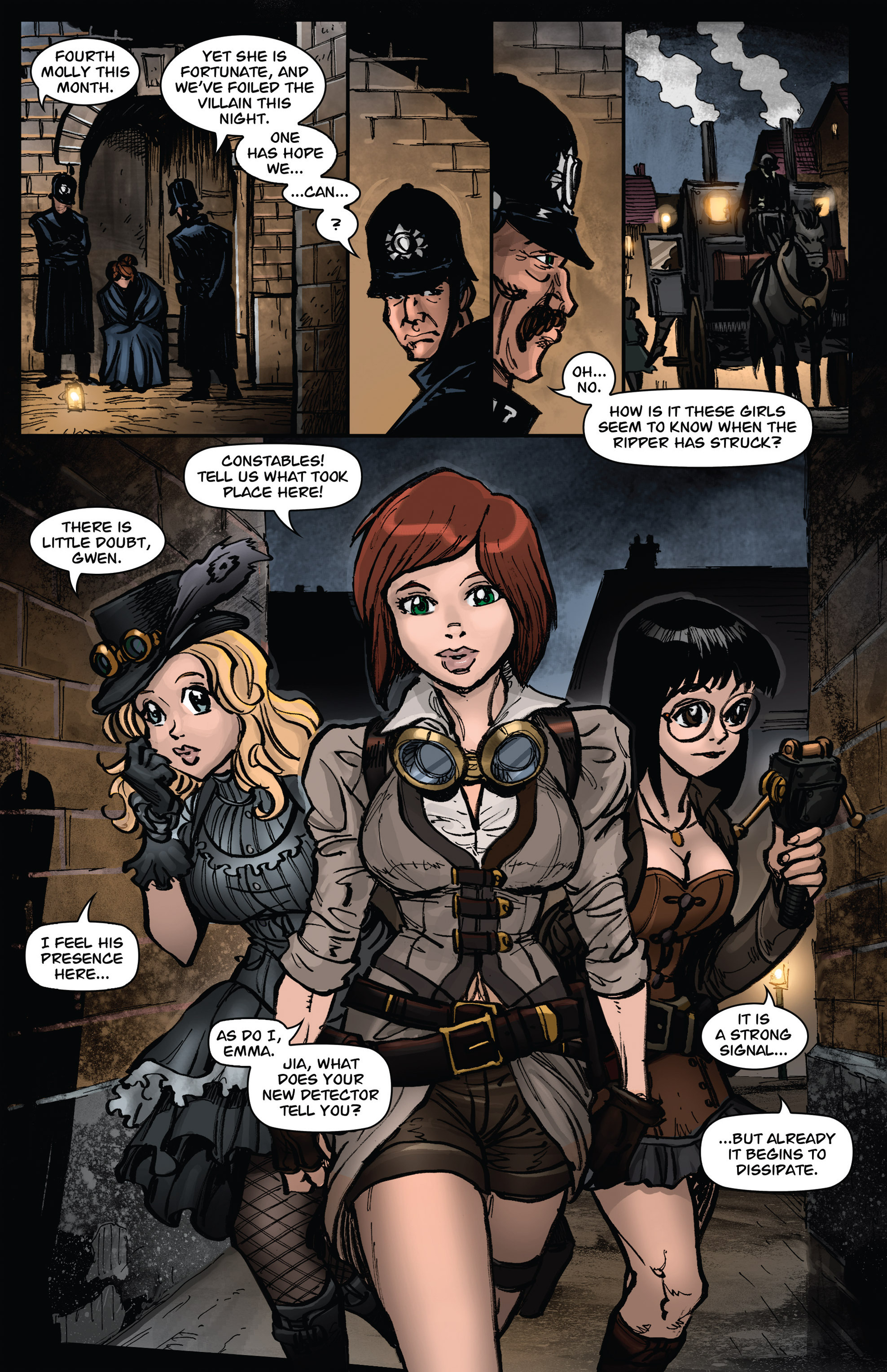 Read online Steambusters comic -  Issue #1 - 4