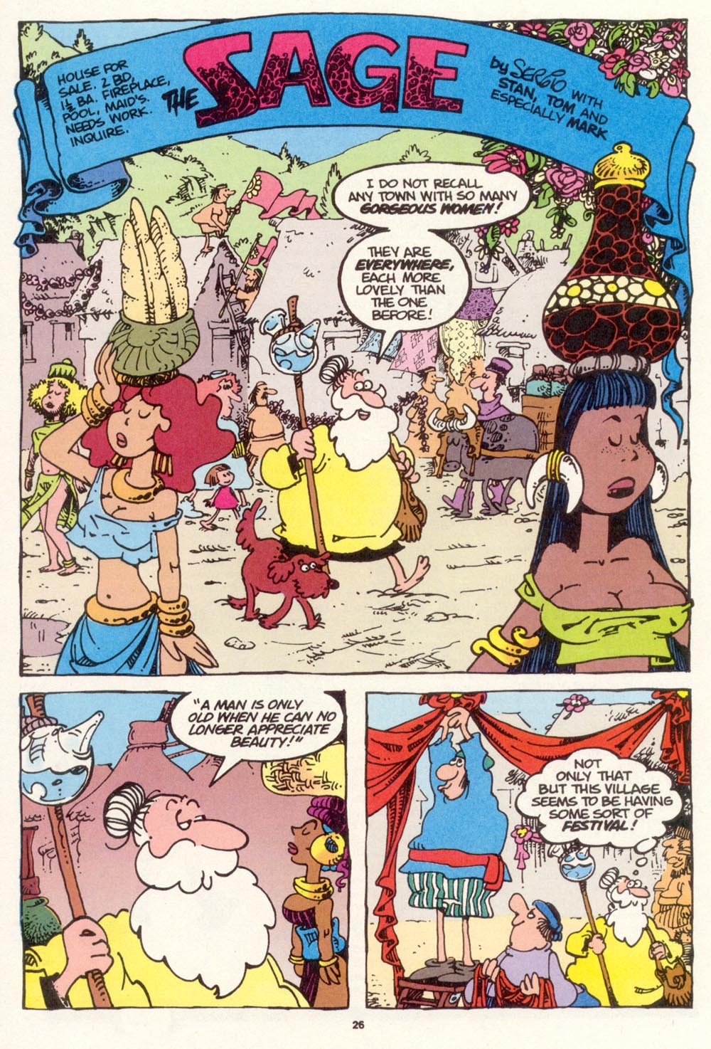 Read online Sergio Aragonés Groo the Wanderer comic -  Issue #111 - 28