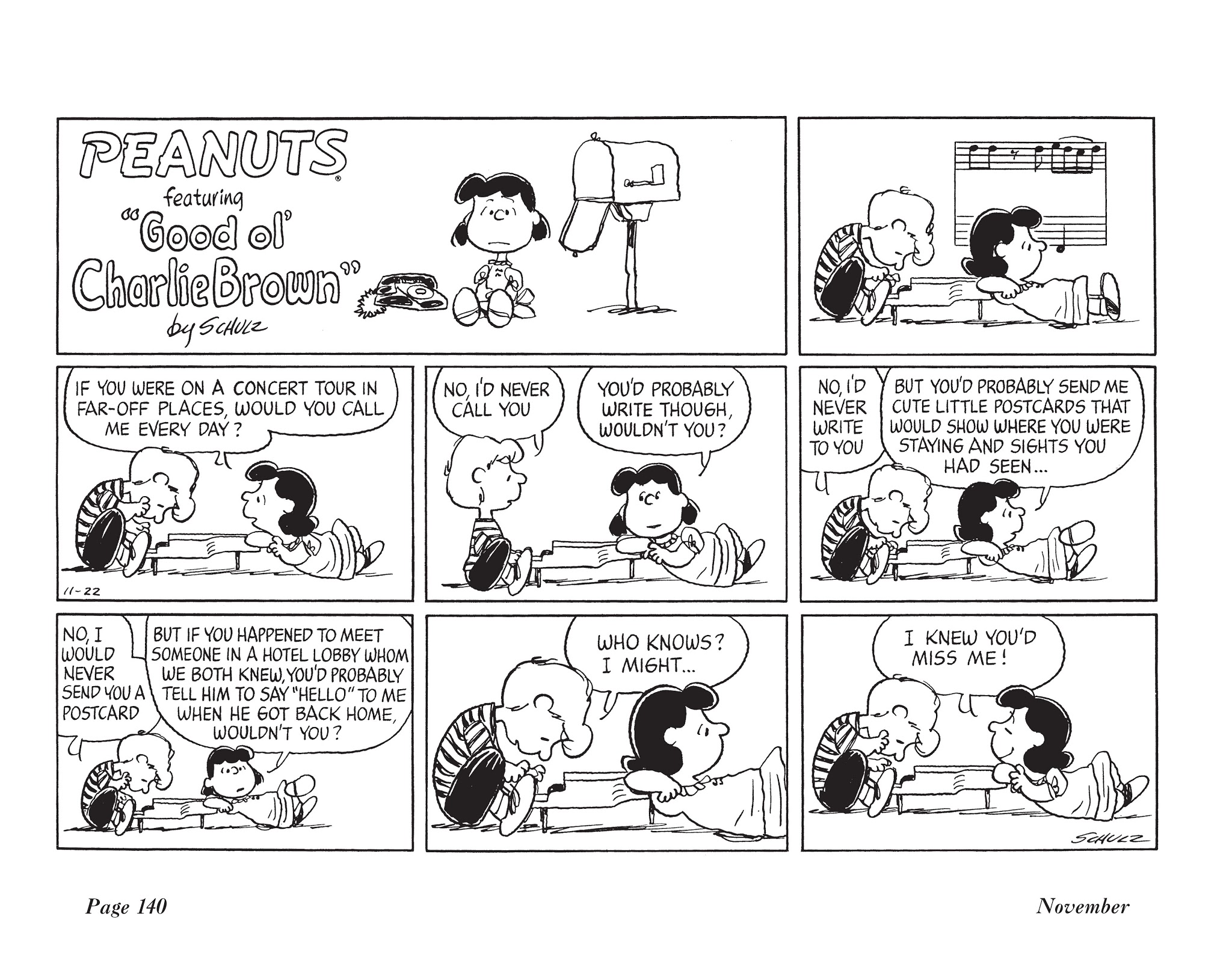 Read online The Complete Peanuts comic -  Issue # TPB 16 - 158