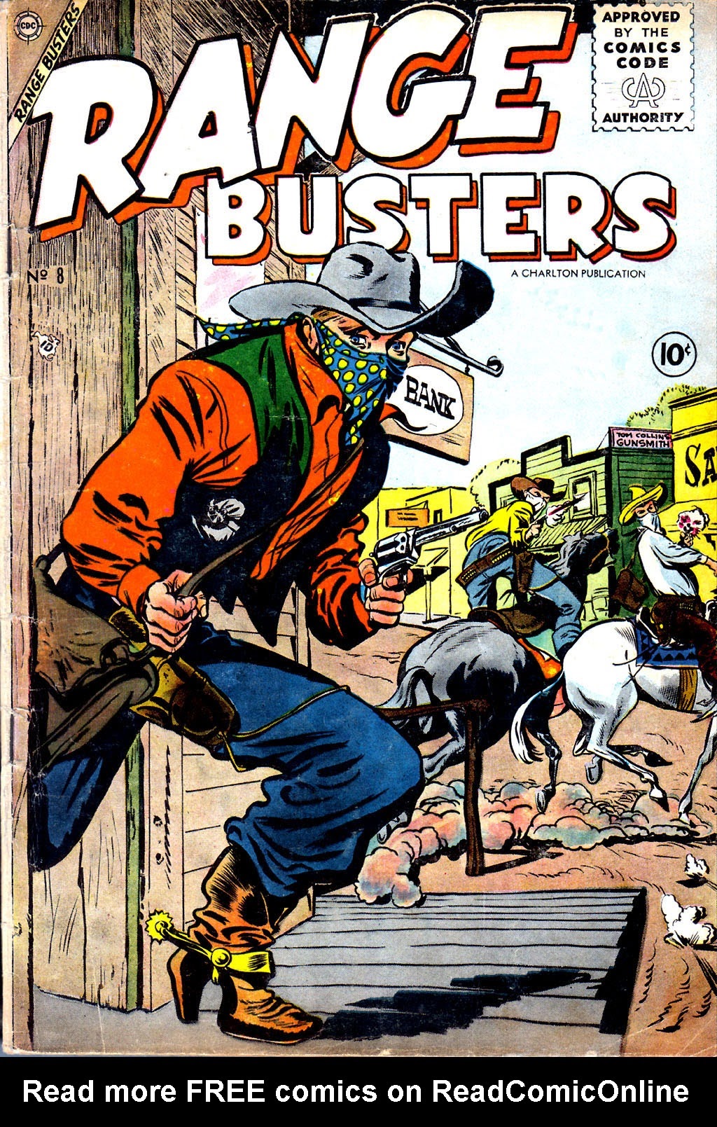 Read online Range Busters comic -  Issue #8 - 1