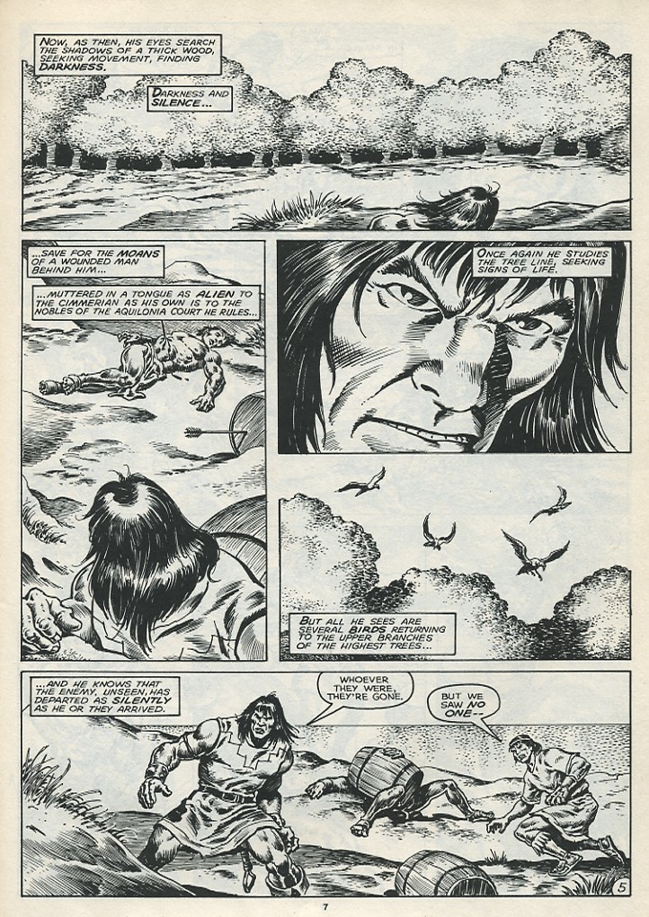 Read online The Savage Sword Of Conan comic -  Issue #167 - 9