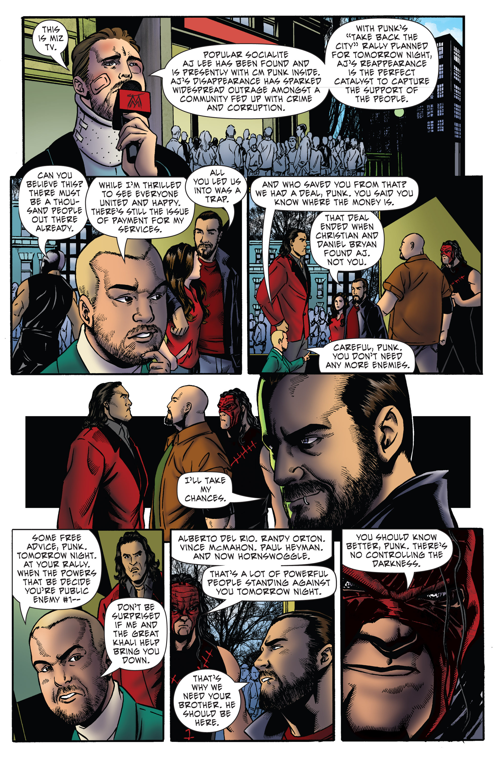 Read online WWE Superstars comic -  Issue #3 - 17