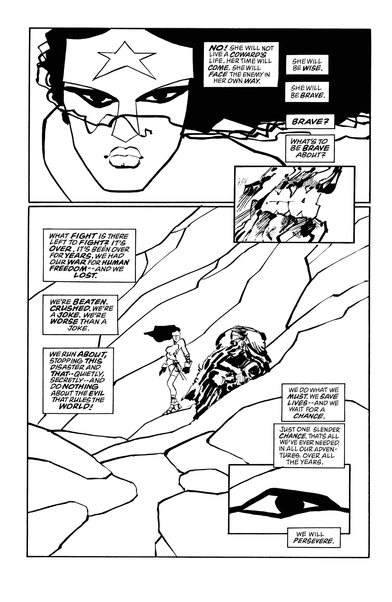 Read online Batman Noir: The Dark Knight Strikes Again comic -  Issue # TPB (Part 2) - 2