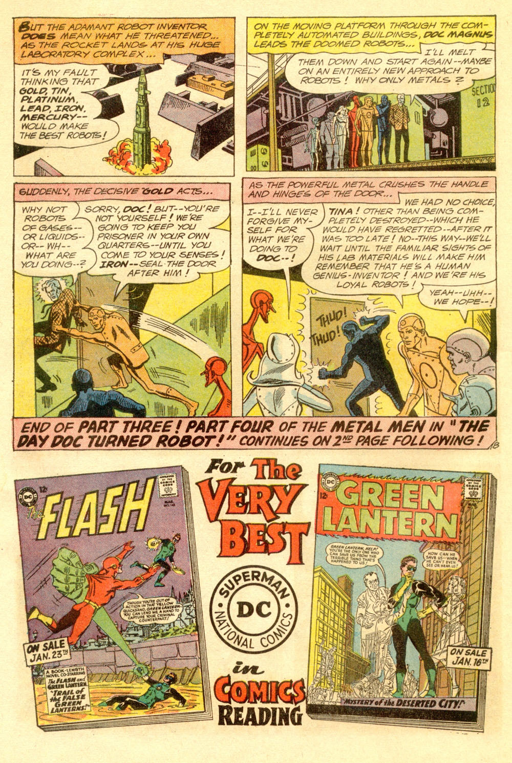 Read online Metal Men (1963) comic -  Issue #6 - 24