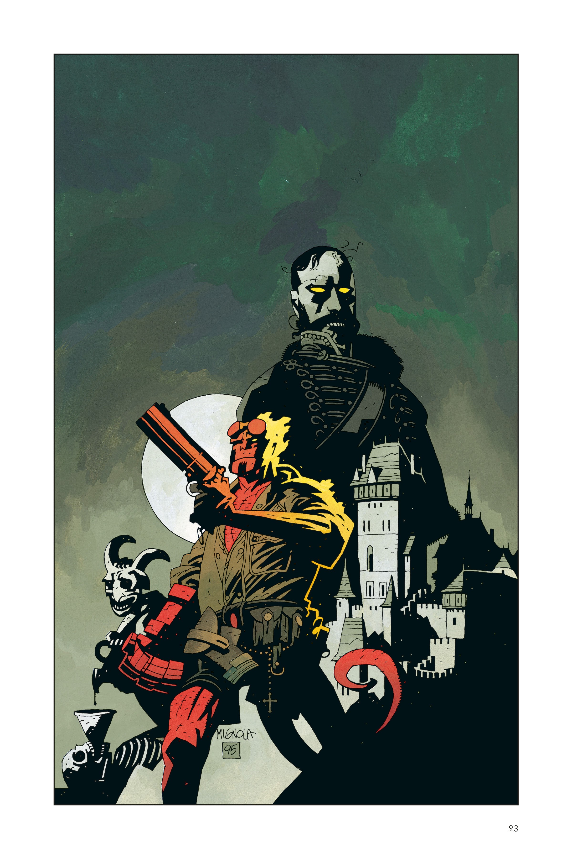 Read online Hellboy: 25 Years of Covers comic -  Issue # TPB (Part 1) - 25