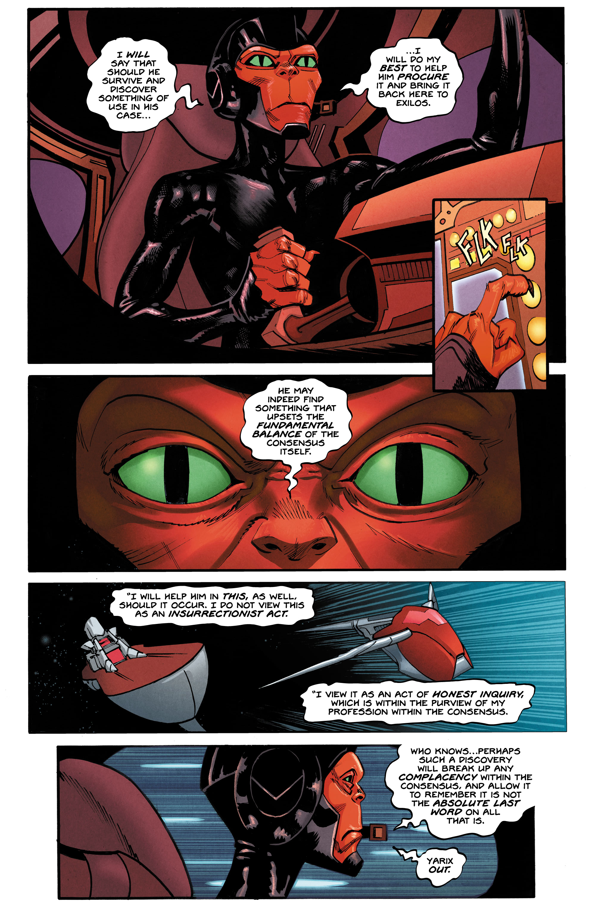 Read online The Blue Flame comic -  Issue #8 - 7