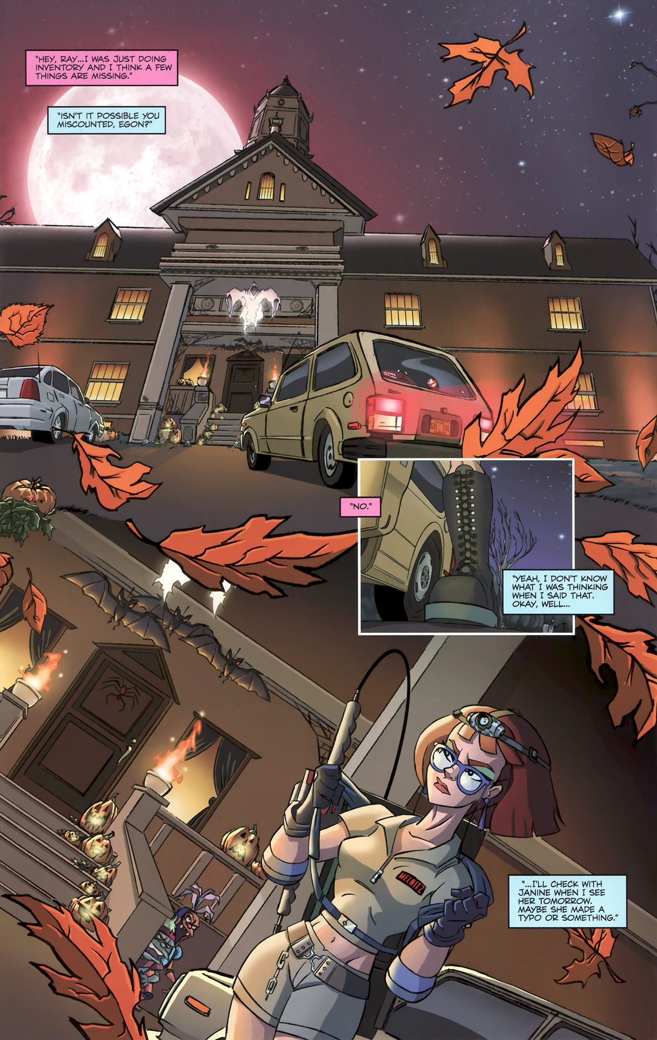 Read online Ghostbusters: What In Samhaim Just Happened?! comic -  Issue # Full - 10