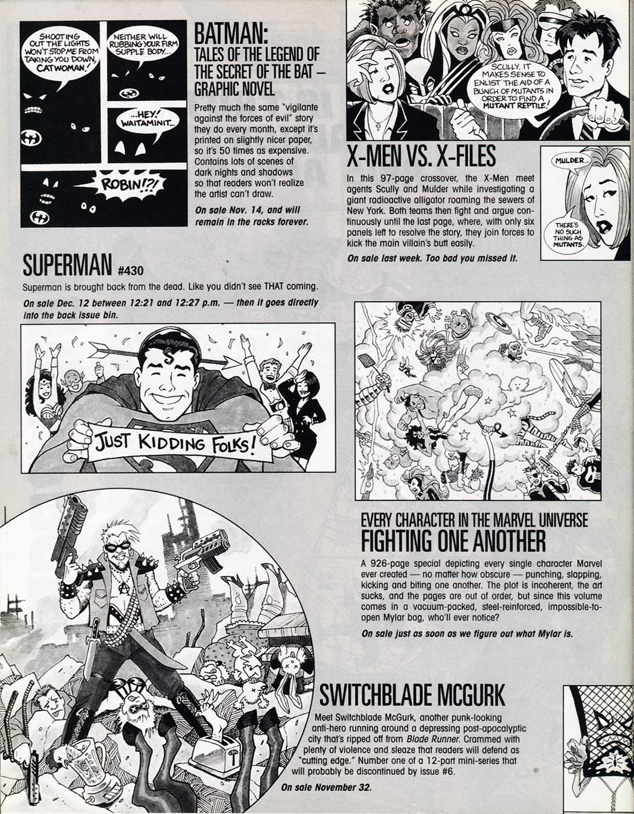 Read online MAD comic -  Issue #382 - 46