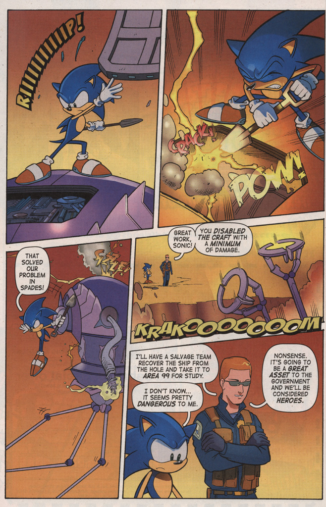 Read online Sonic X comic -  Issue #7 - 30