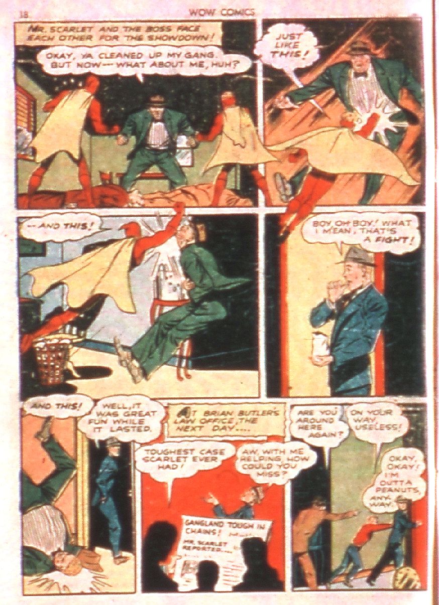 Read online Wow Comics comic -  Issue #5 - 18