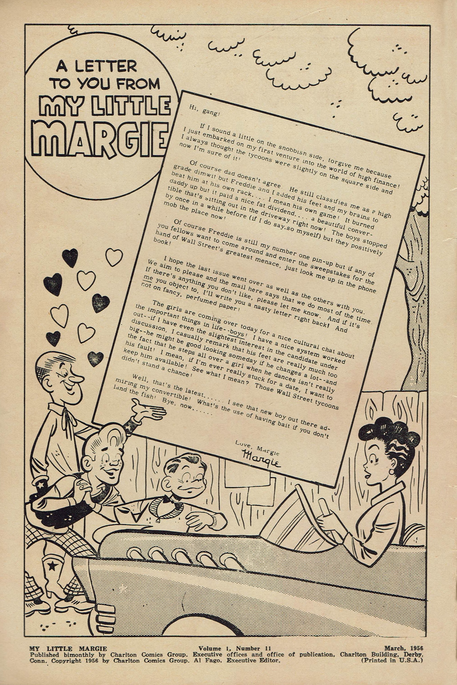 Read online My Little Margie (1954) comic -  Issue #11 - 2