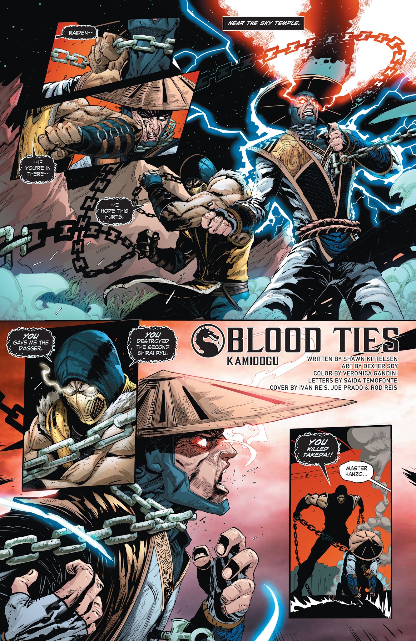 Read online Mortal Kombat X [I] comic -  Issue # _TPB 1 - 110