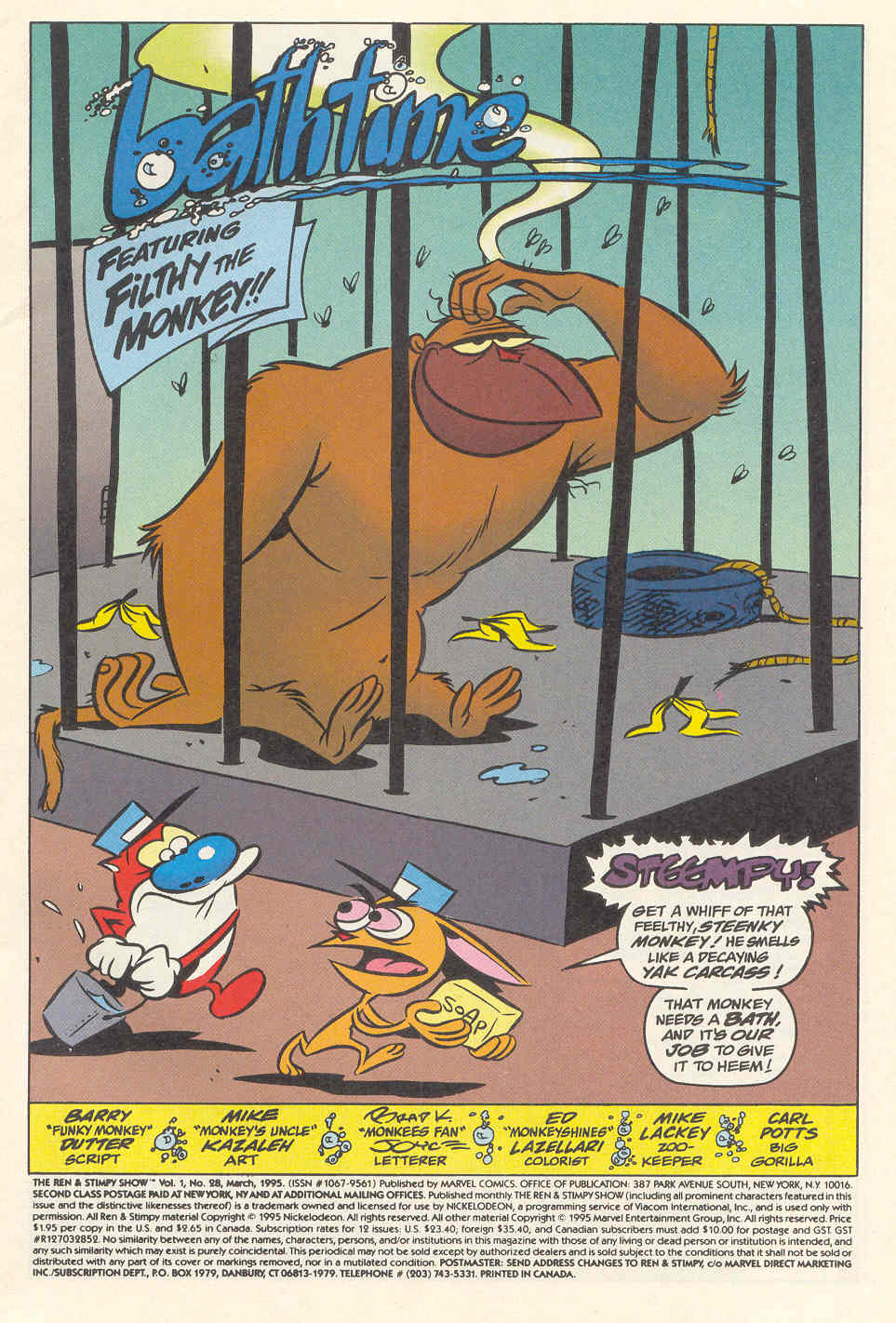 Read online The Ren & Stimpy Show comic -  Issue #28 - 2