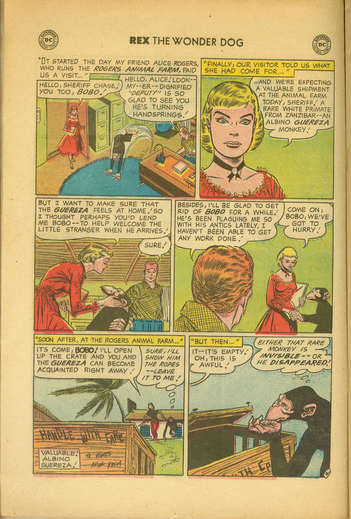 Read online The Adventures of Rex the Wonder Dog comic -  Issue #33 - 16