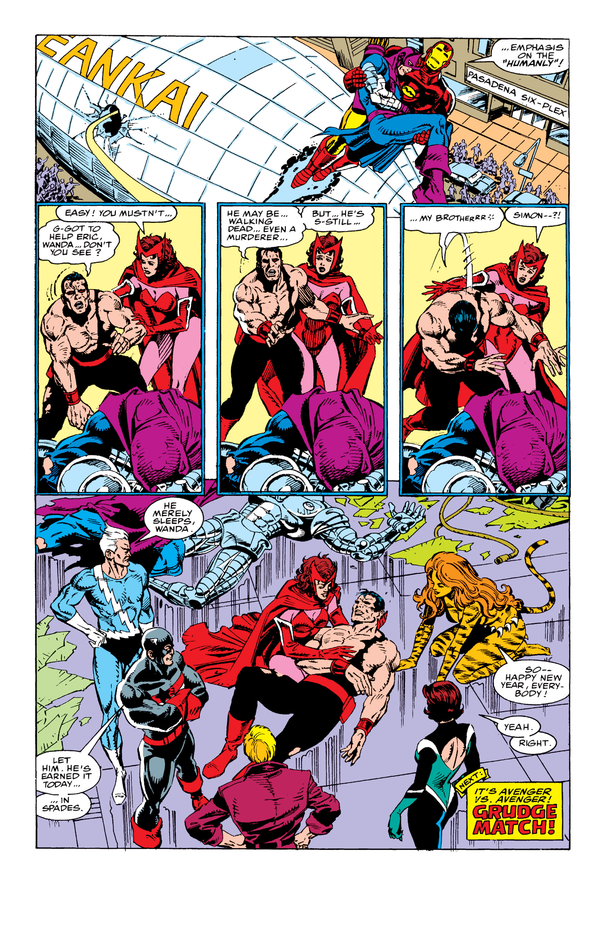 Read online Avengers West Coast (1989) comic -  Issue #68 - 23