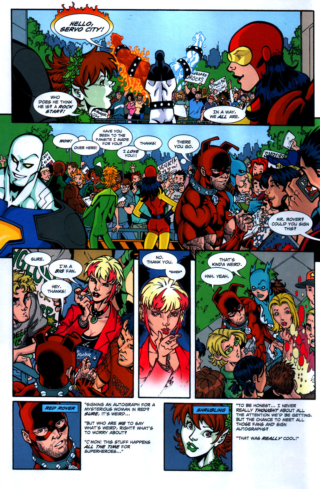 Read online Wildguard: Casting Call comic -  Issue #5 - 16