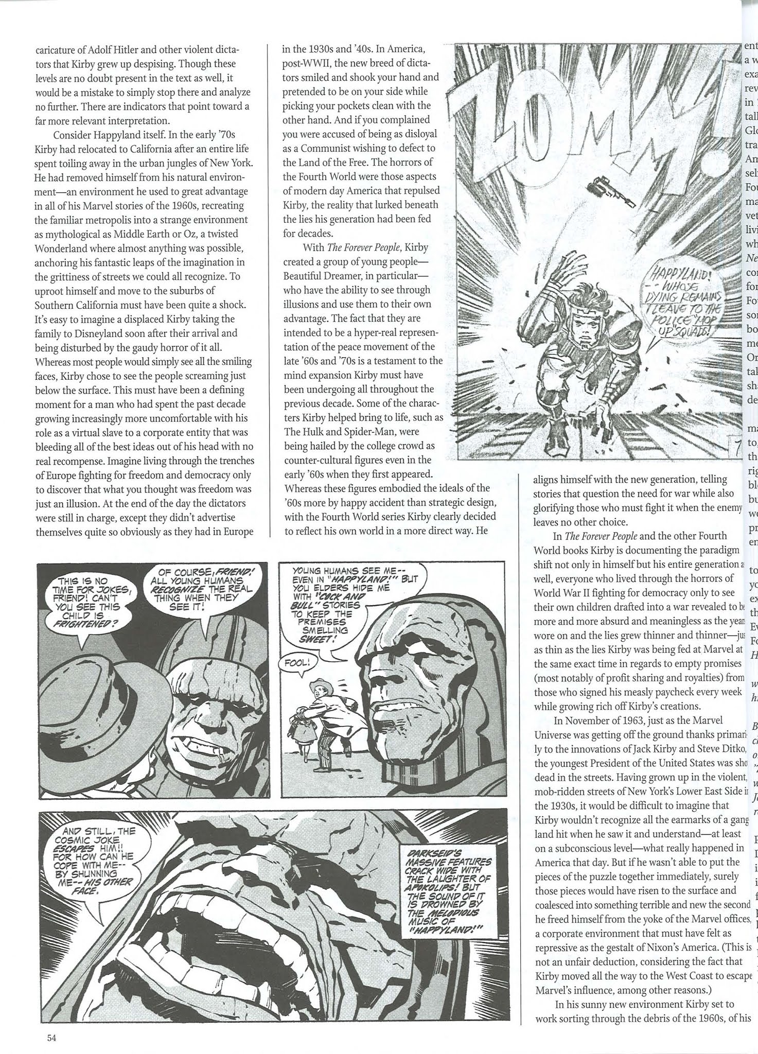 Read online The Jack Kirby Collector comic -  Issue #57 - 56