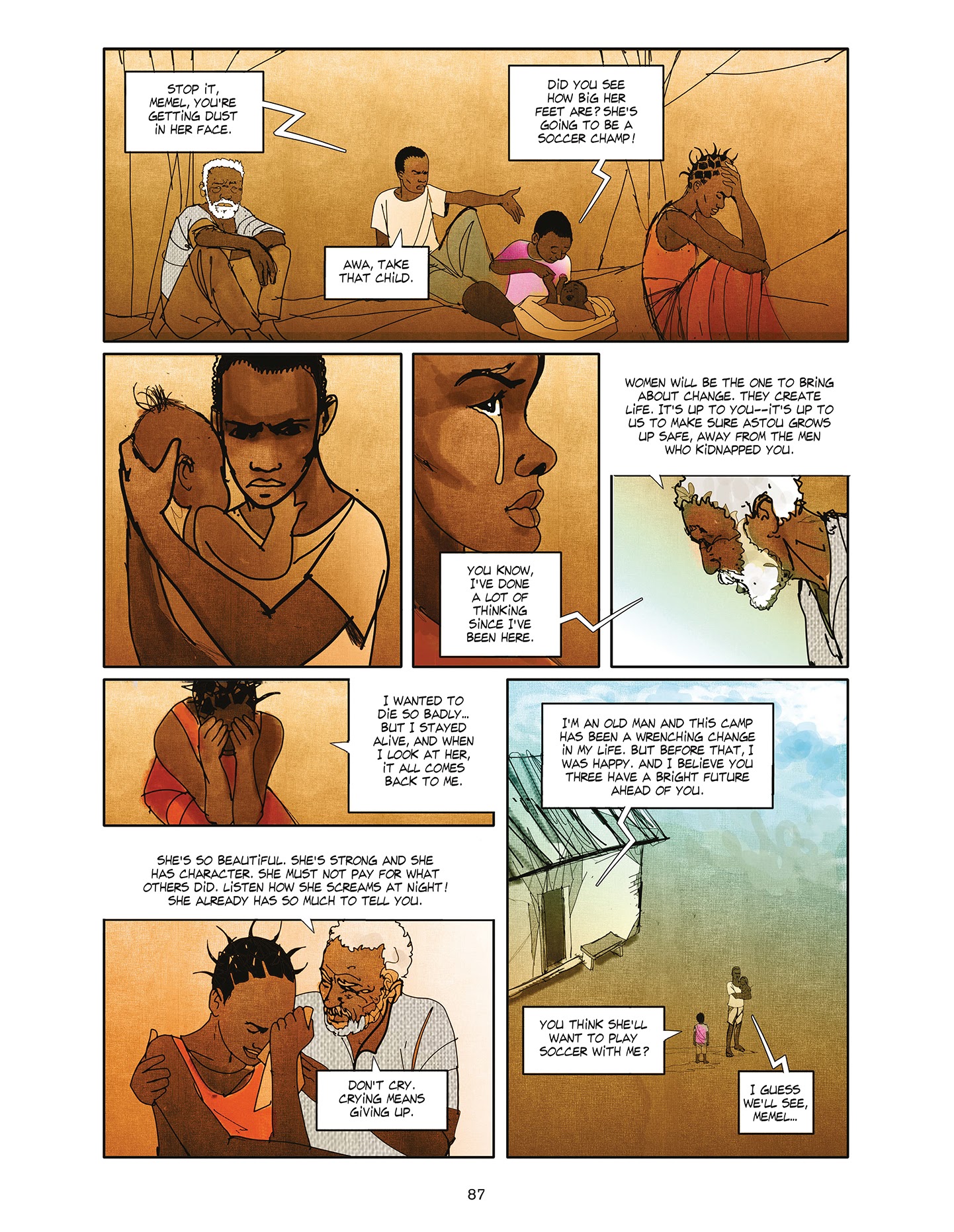 Read online Tamba, Child Soldier comic -  Issue # TPB - 88